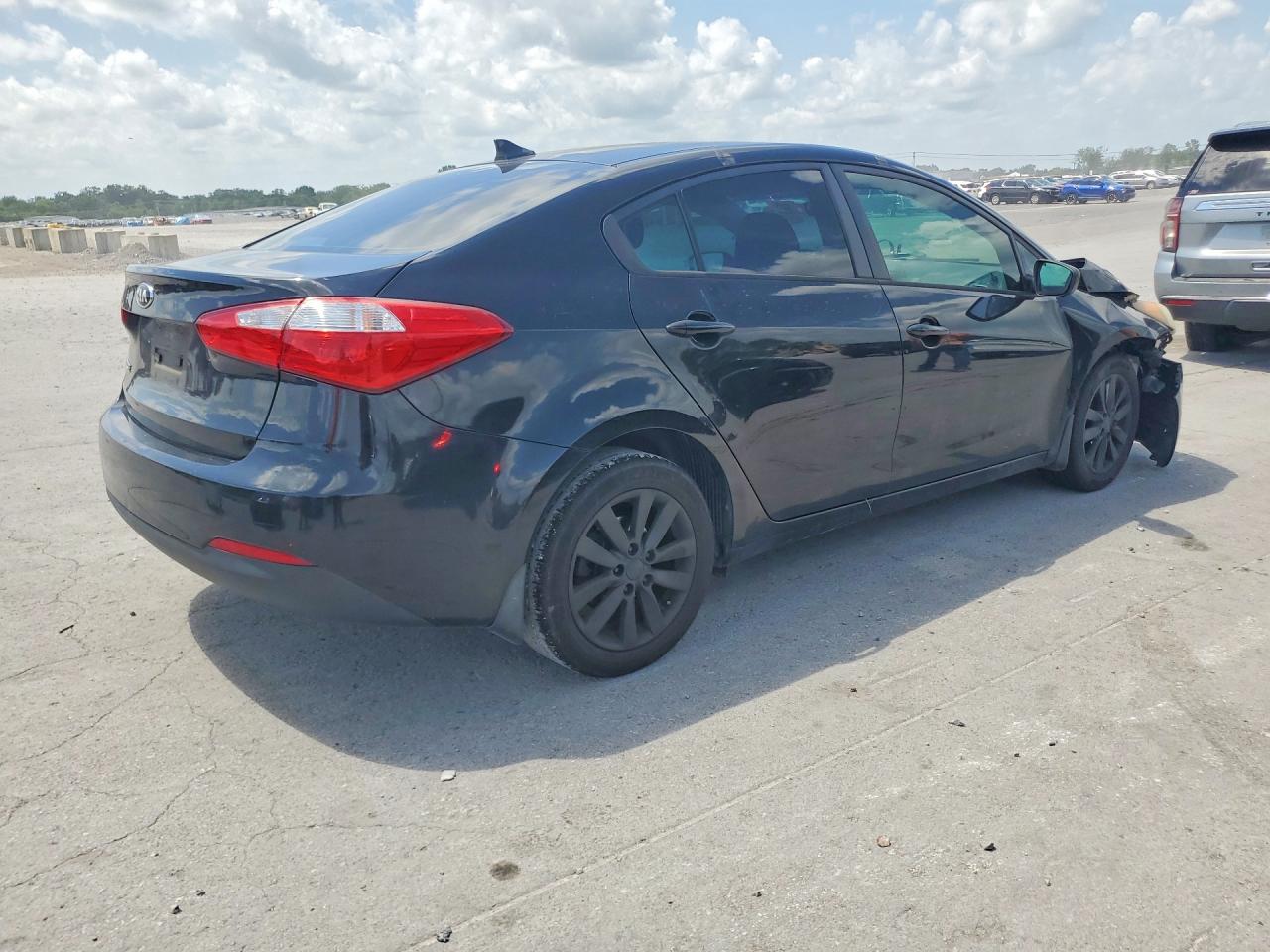 2014 Kia Forte Lx Black vin: KNAFX4A65E5253032