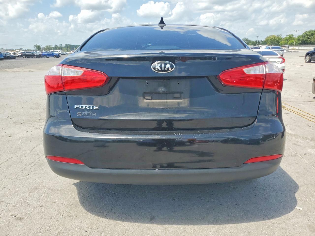 2014 Kia Forte Lx Black vin: KNAFX4A65E5253032