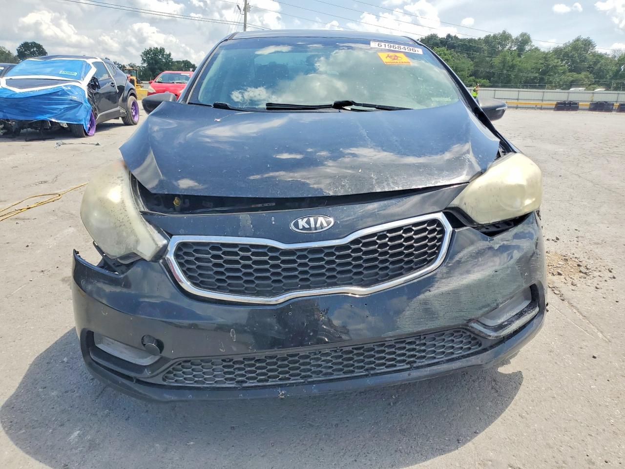 2014 Kia Forte Lx Black vin: KNAFX4A65E5253032