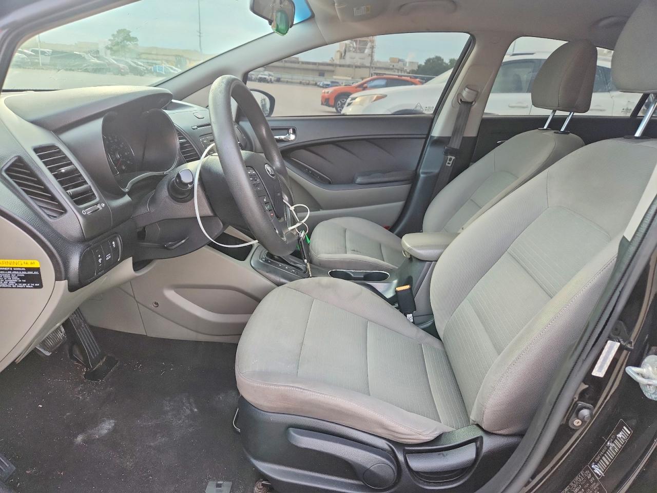2015 Kia Forte Lx Black vin: KNAFX4A65F5345470
