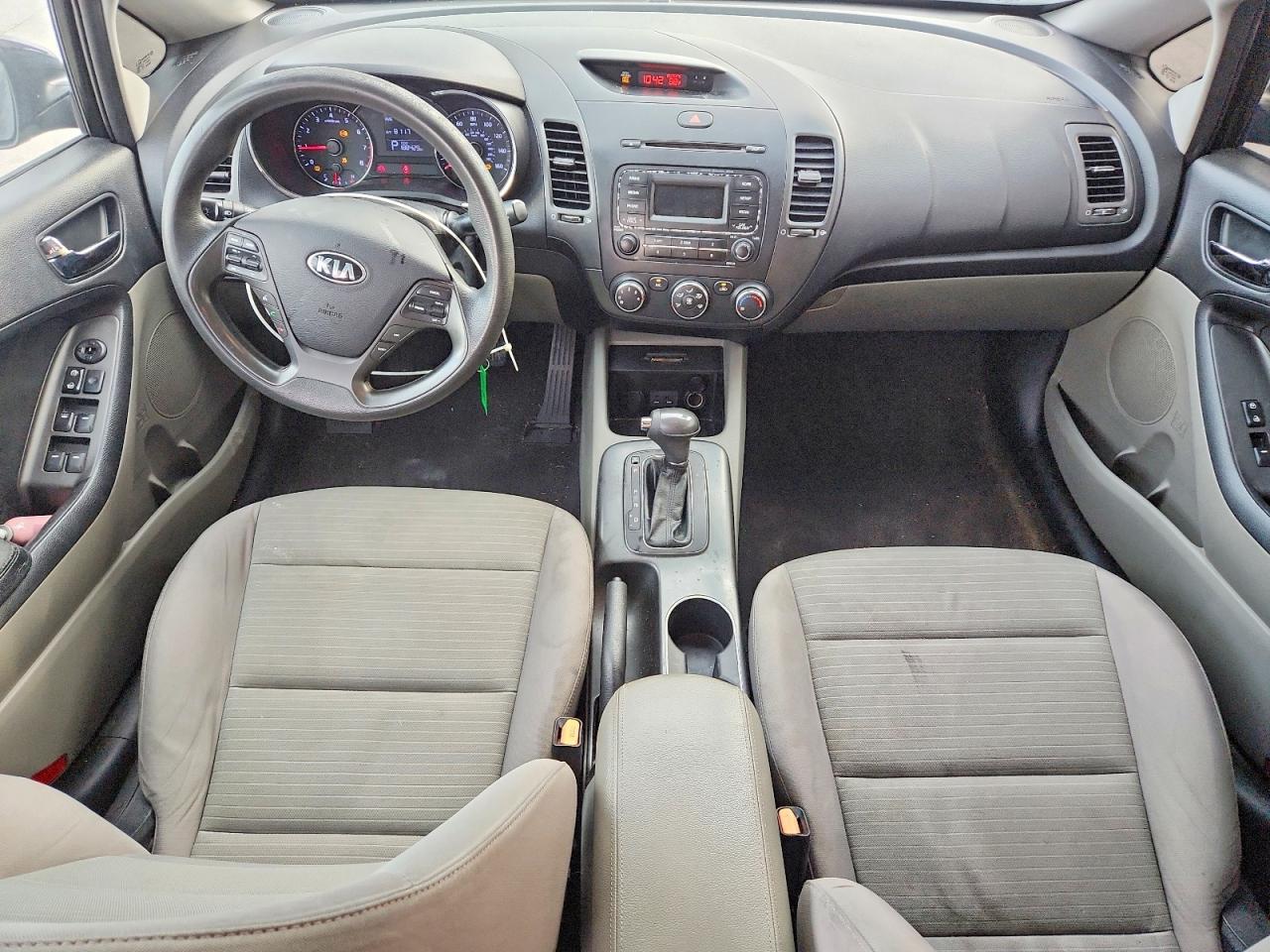 2015 Kia Forte Lx Black vin: KNAFX4A65F5345470