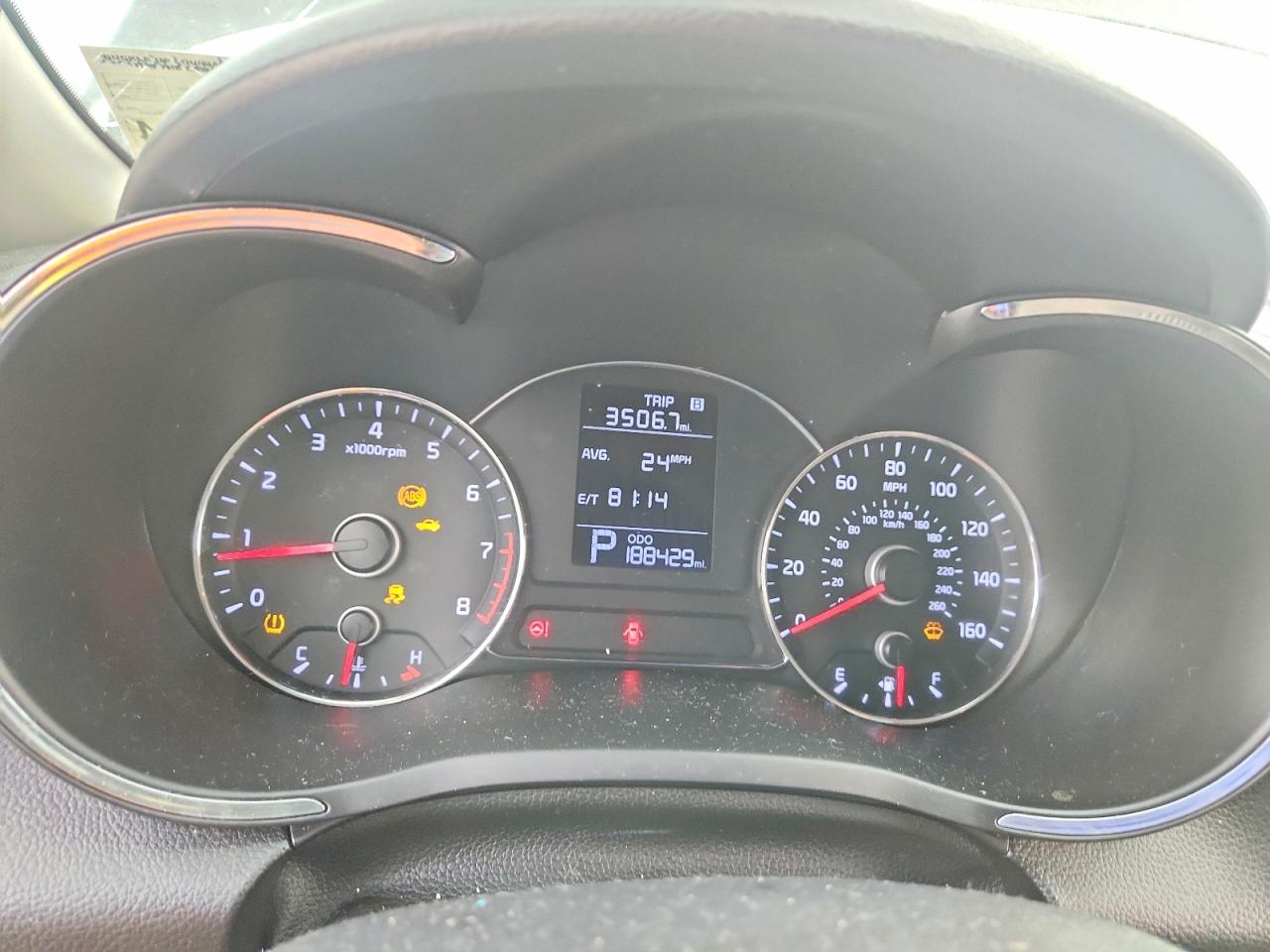 2015 Kia Forte Lx Black vin: KNAFX4A65F5345470