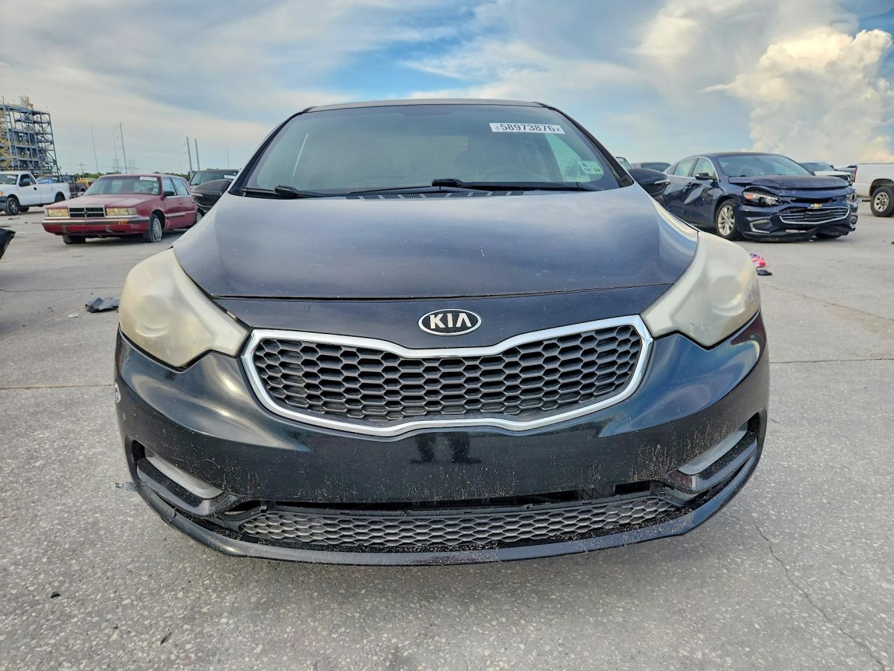 2015 Kia Forte Lx Black vin: KNAFX4A65F5345470