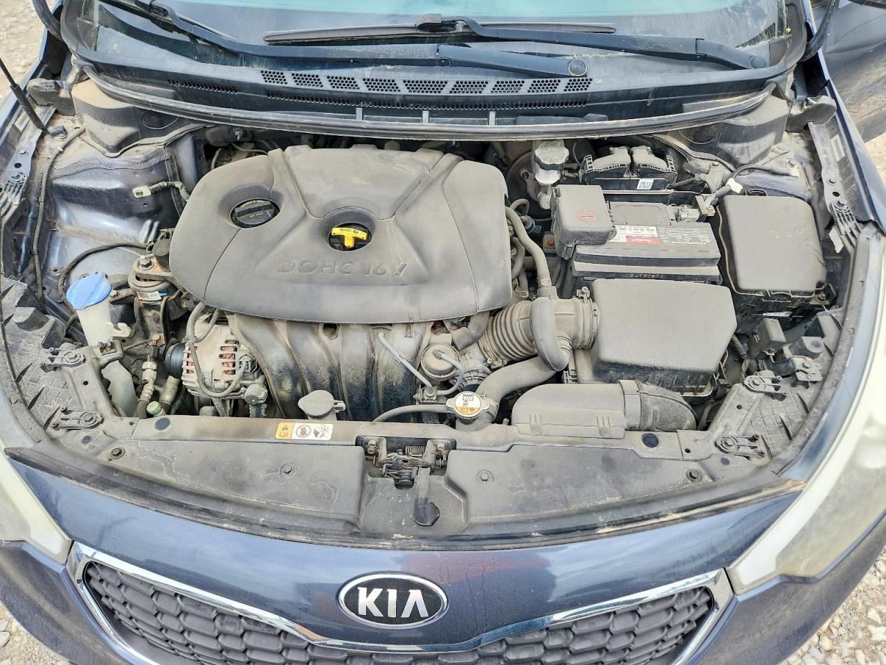 2015 Kia Forte Lx Blue vin: KNAFX4A65F5362155