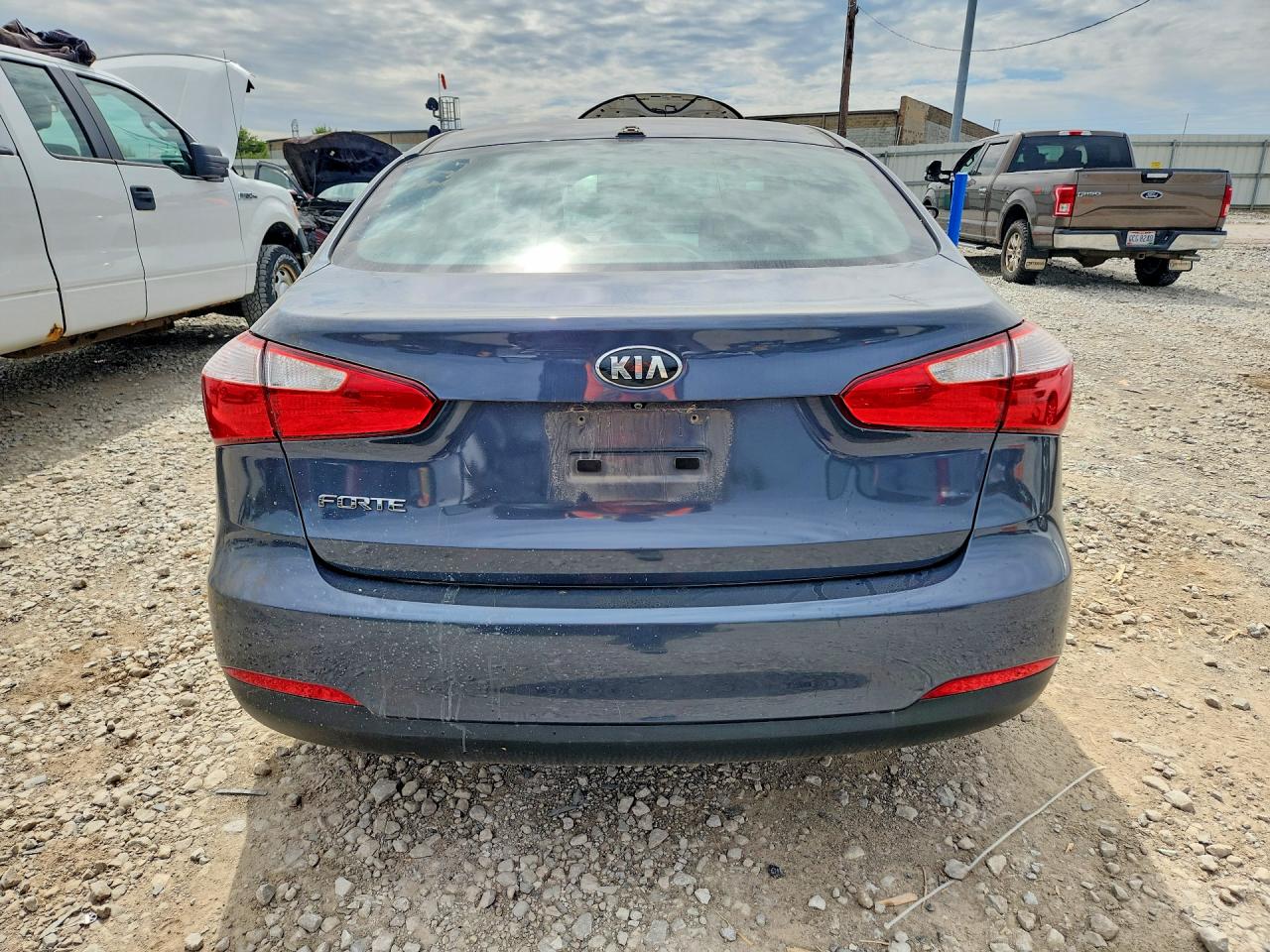 2015 Kia Forte Lx Blue vin: KNAFX4A65F5362155