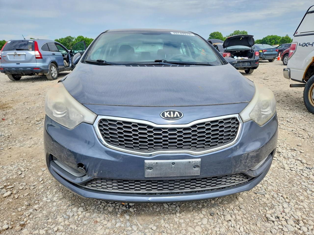 2015 Kia Forte Lx Blue vin: KNAFX4A65F5362155