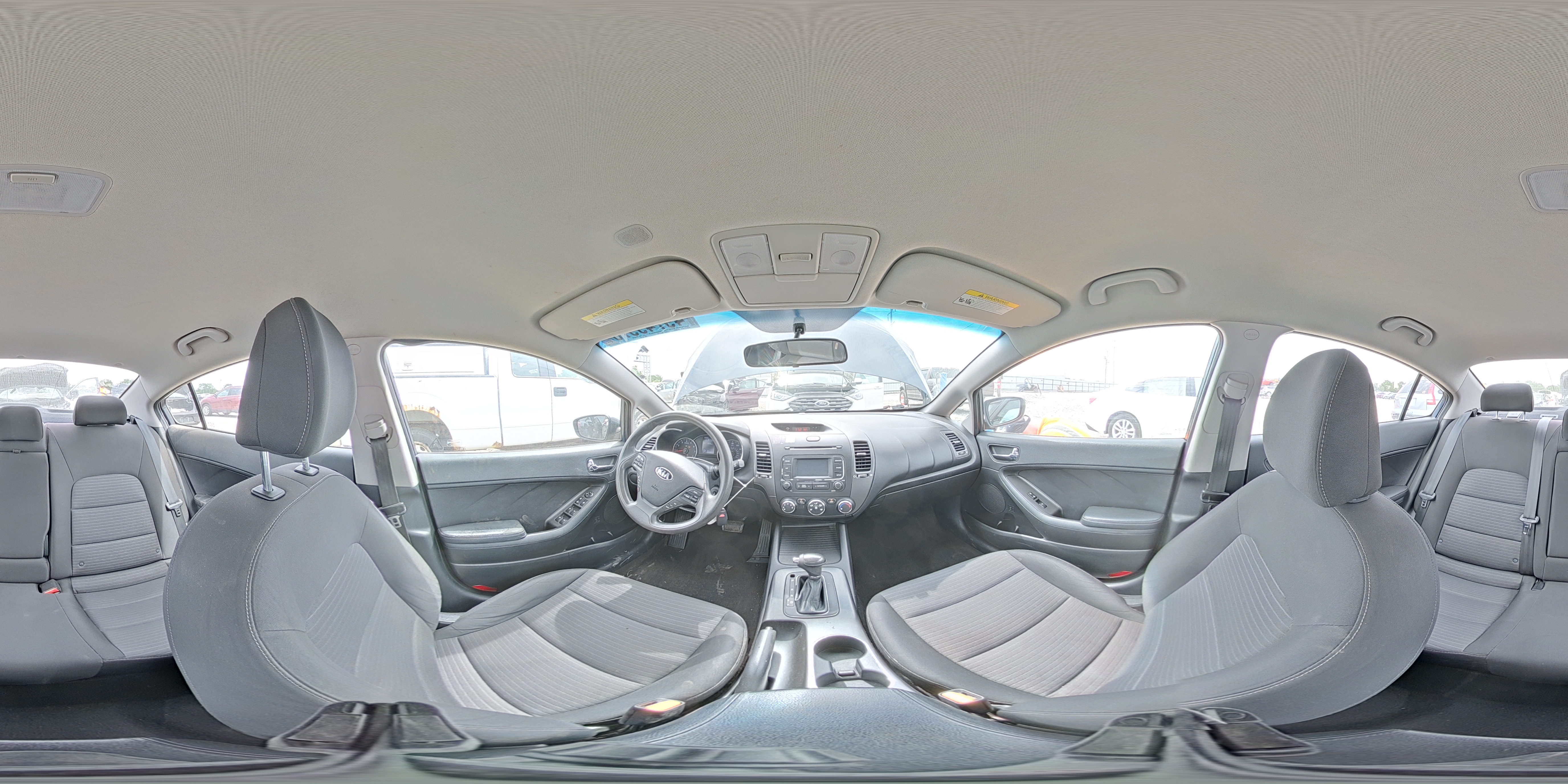 2015 Kia Forte Lx Blue vin: KNAFX4A65F5362155