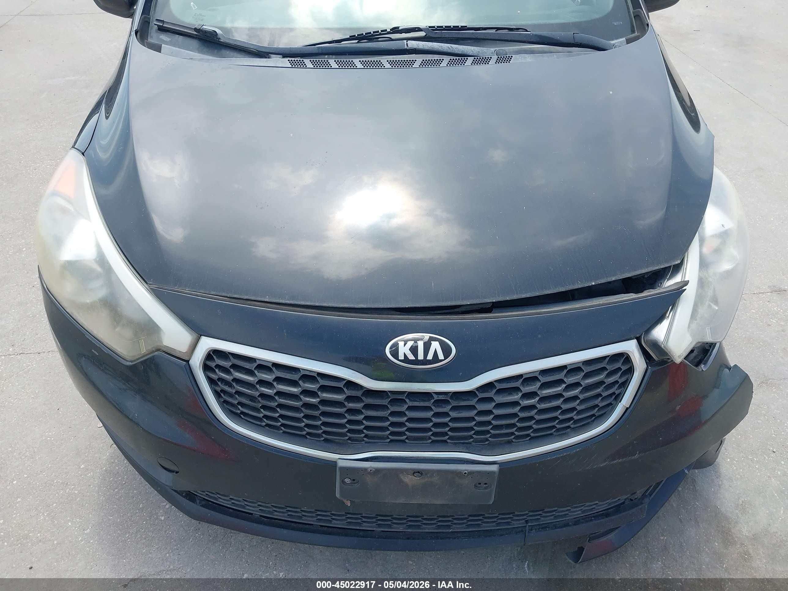 2016 Kia Forte Lx Черный vin: KNAFX4A65G5590559