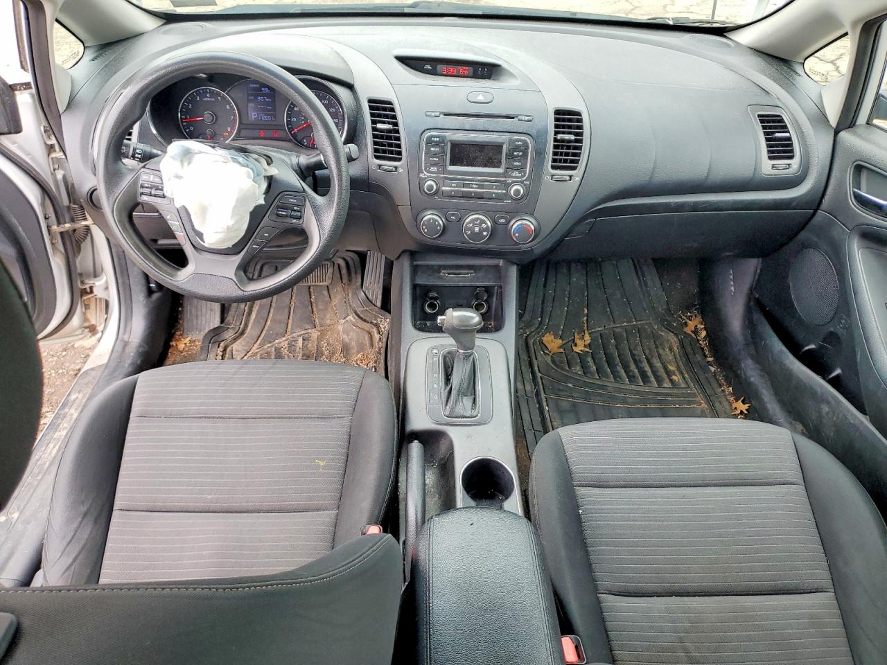 2014 Kia Forte Lx Silver vin: KNAFX4A66E5063322