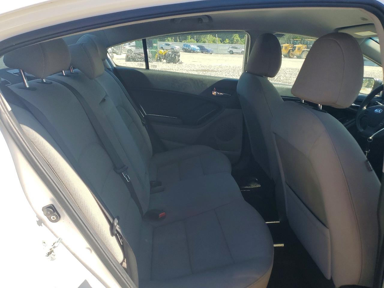 2014 Kia Forte Lx Белый vin: KNAFX4A66E5206964