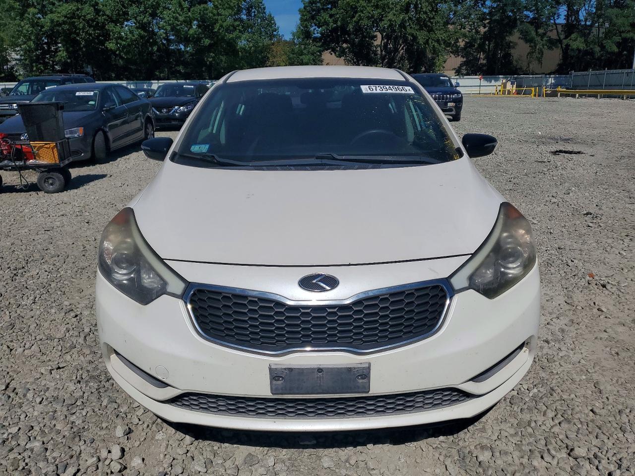 2014 Kia Forte Lx Белый vin: KNAFX4A66E5206964