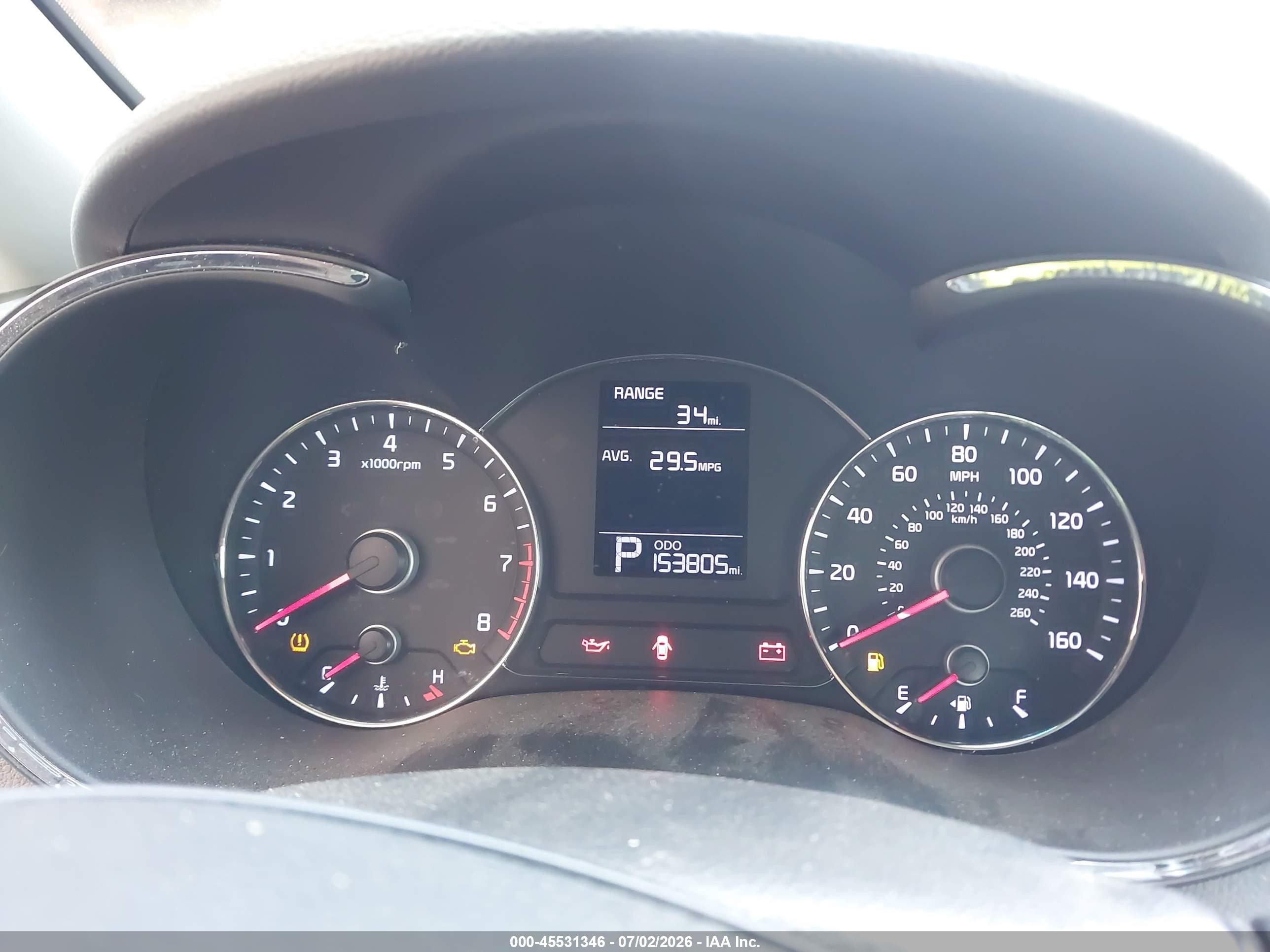 2015 Kia Forte Lx Red vin: KNAFX4A66F5321968