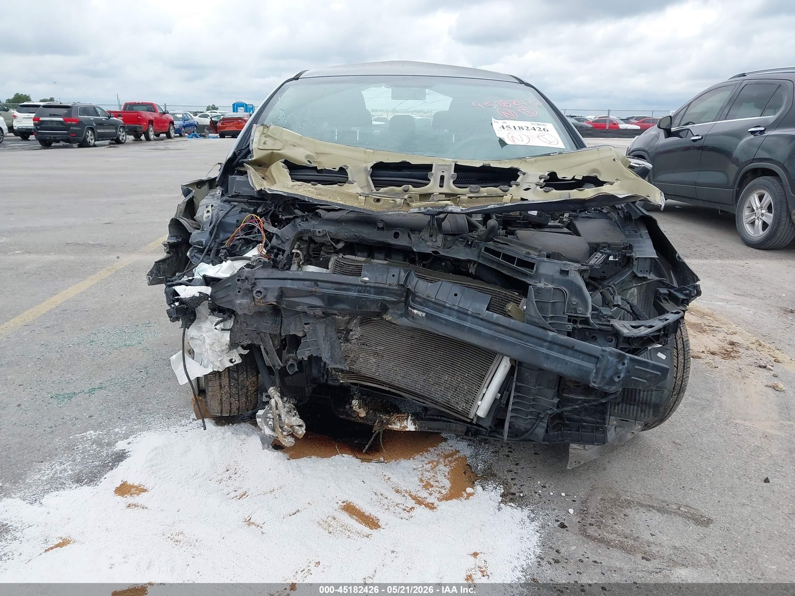 2015 Kia Forte Lx Gray vin: KNAFX4A66F5366831