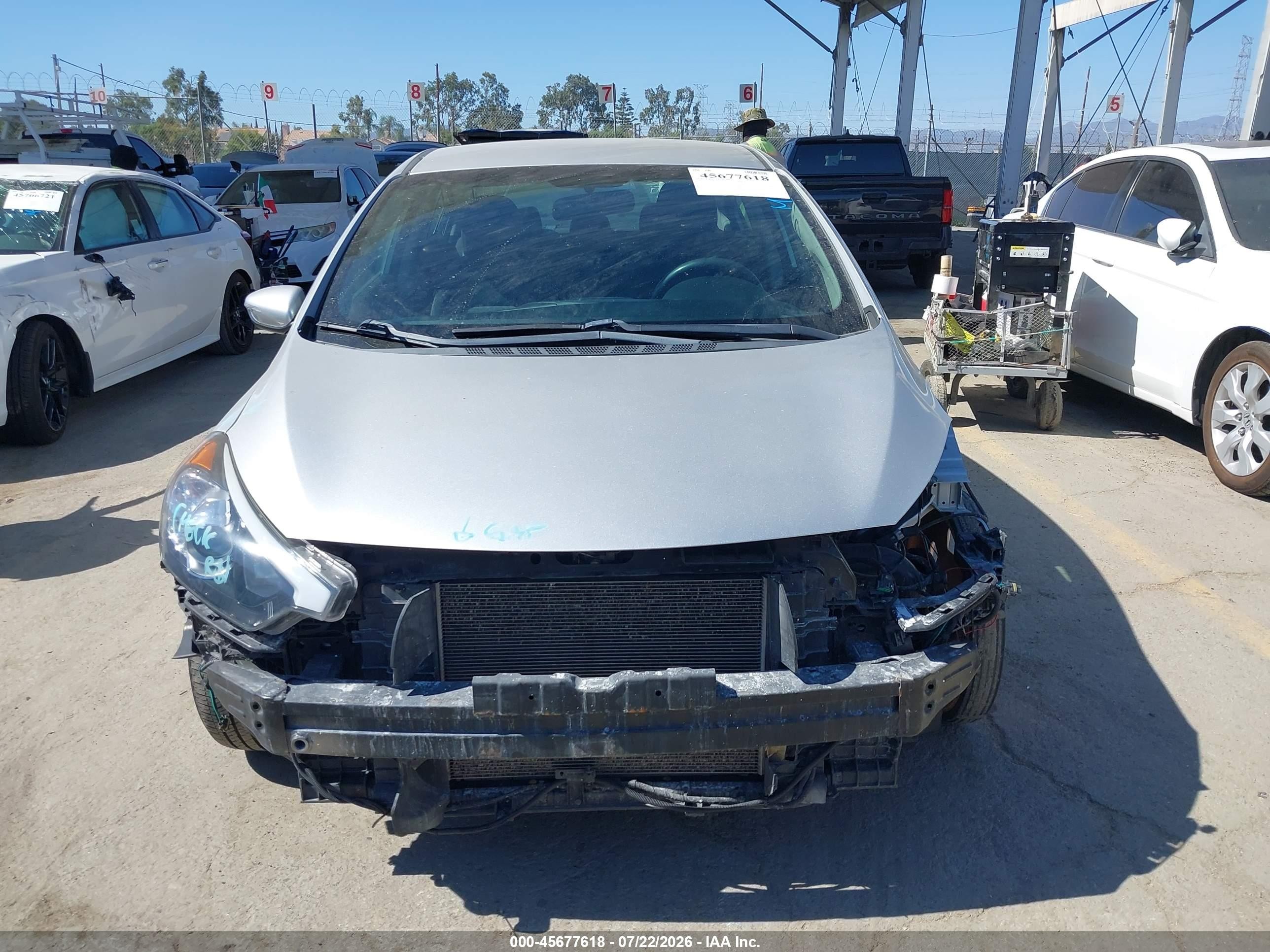2015 Kia Forte Lx Silver vin: KNAFX4A66F5422265