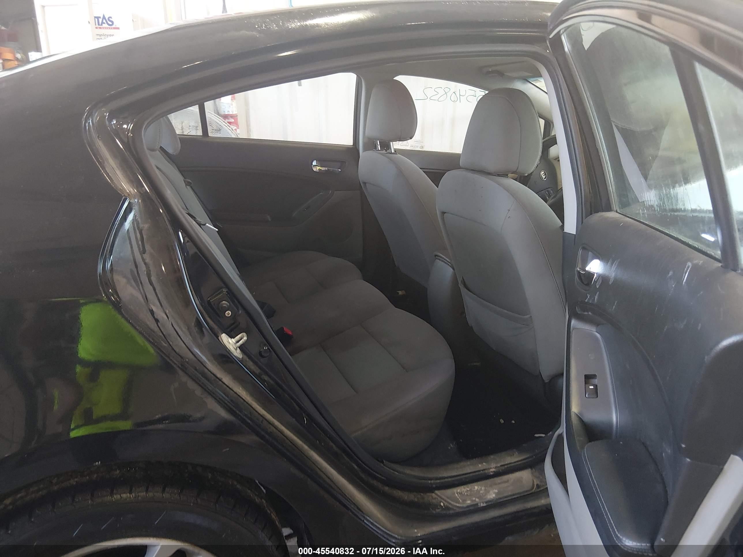 2014 Kia Forte Lx Black vin: KNAFX4A67E5047954