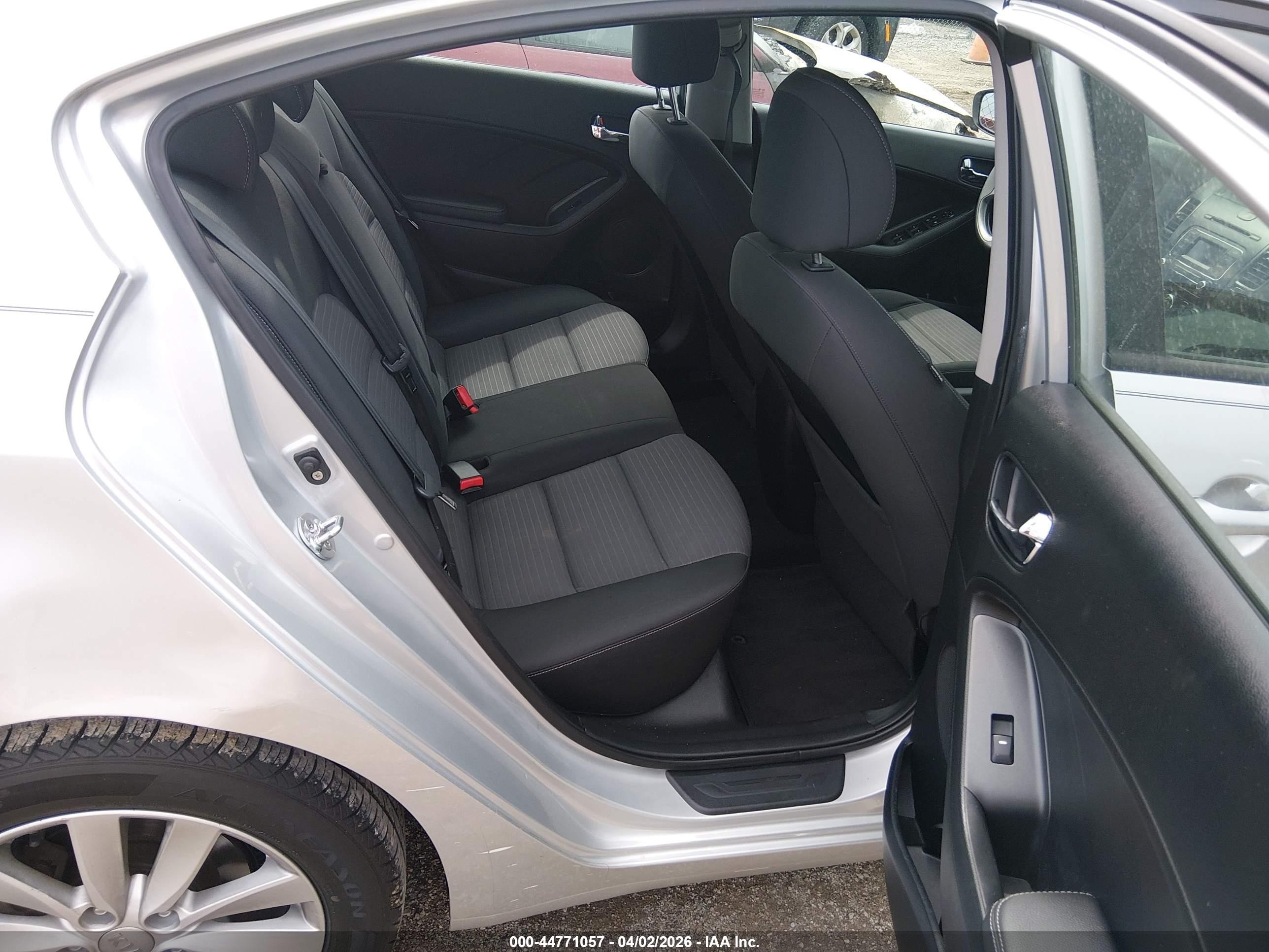 2014 Kia Forte Lx Gray vin: KNAFX4A67E5060221