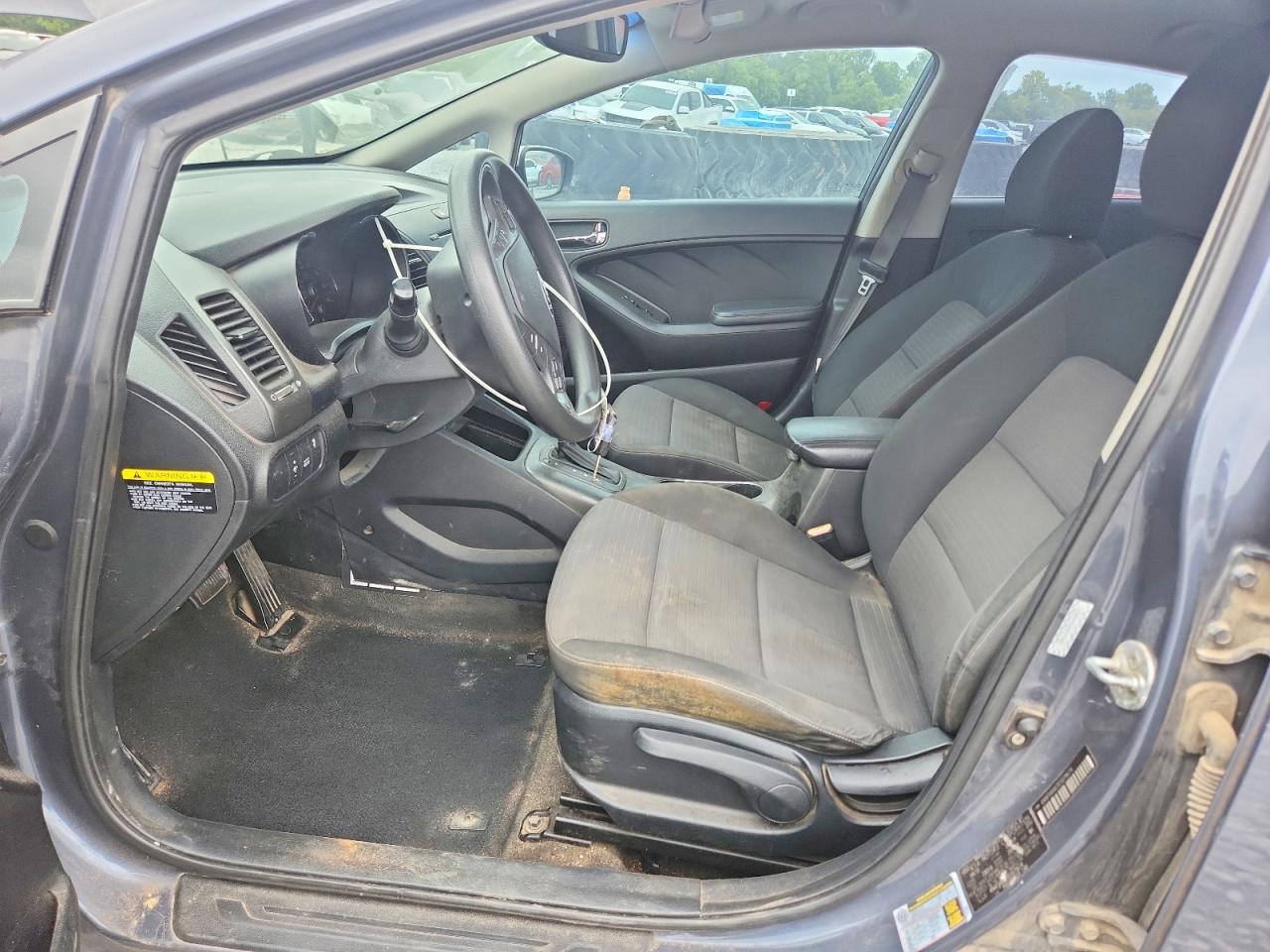 2014 Kia Forte Lx Blue vin: KNAFX4A67E5079674