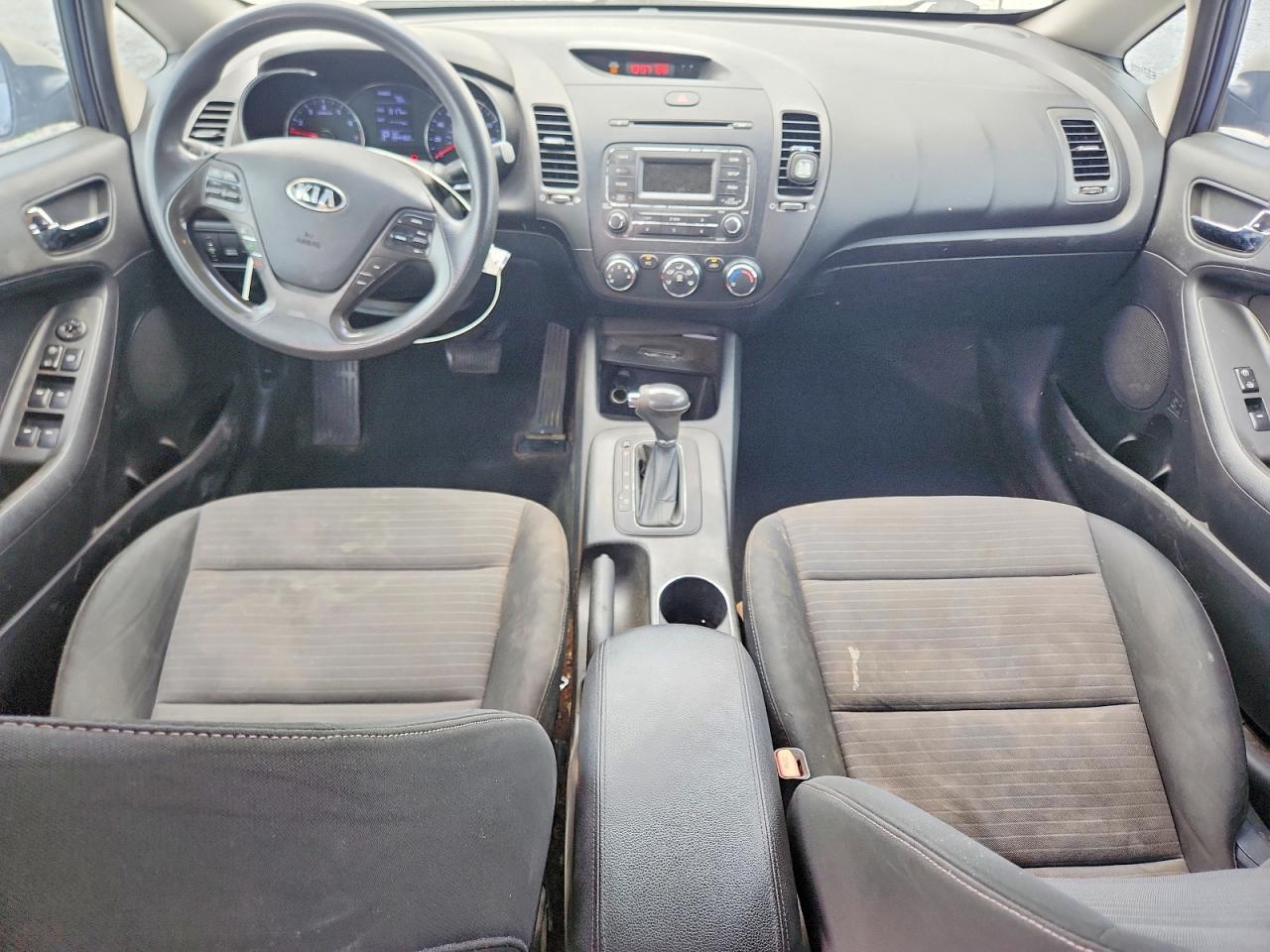 2014 Kia Forte Lx Blue vin: KNAFX4A67E5079674