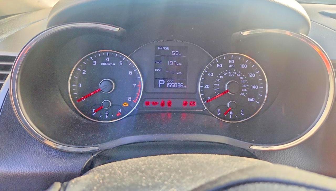 2014 Kia Forte Lx Серый vin: KNAFX4A67E5089380
