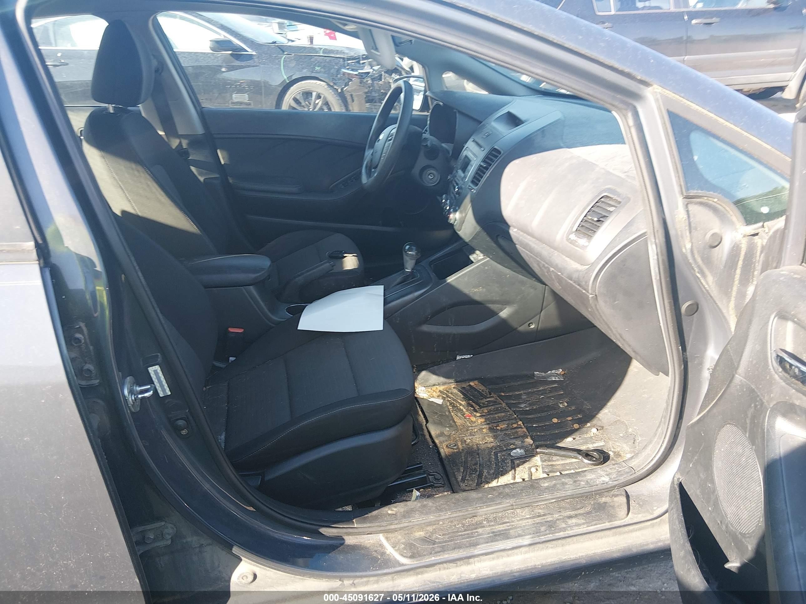 2015 Kia Forte Lx Black vin: KNAFX4A67F5287734