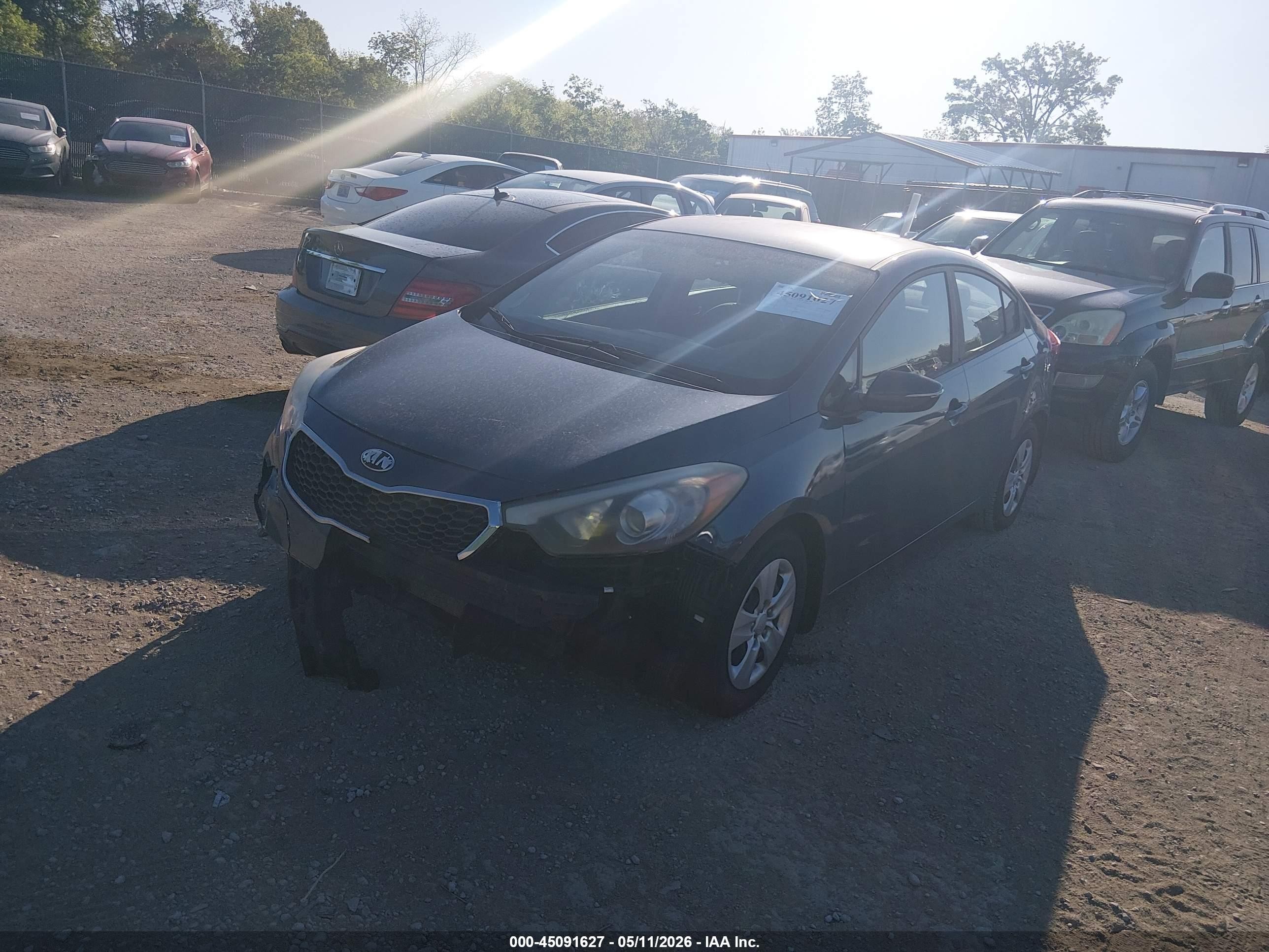 2015 Kia Forte Lx Black vin: KNAFX4A67F5287734