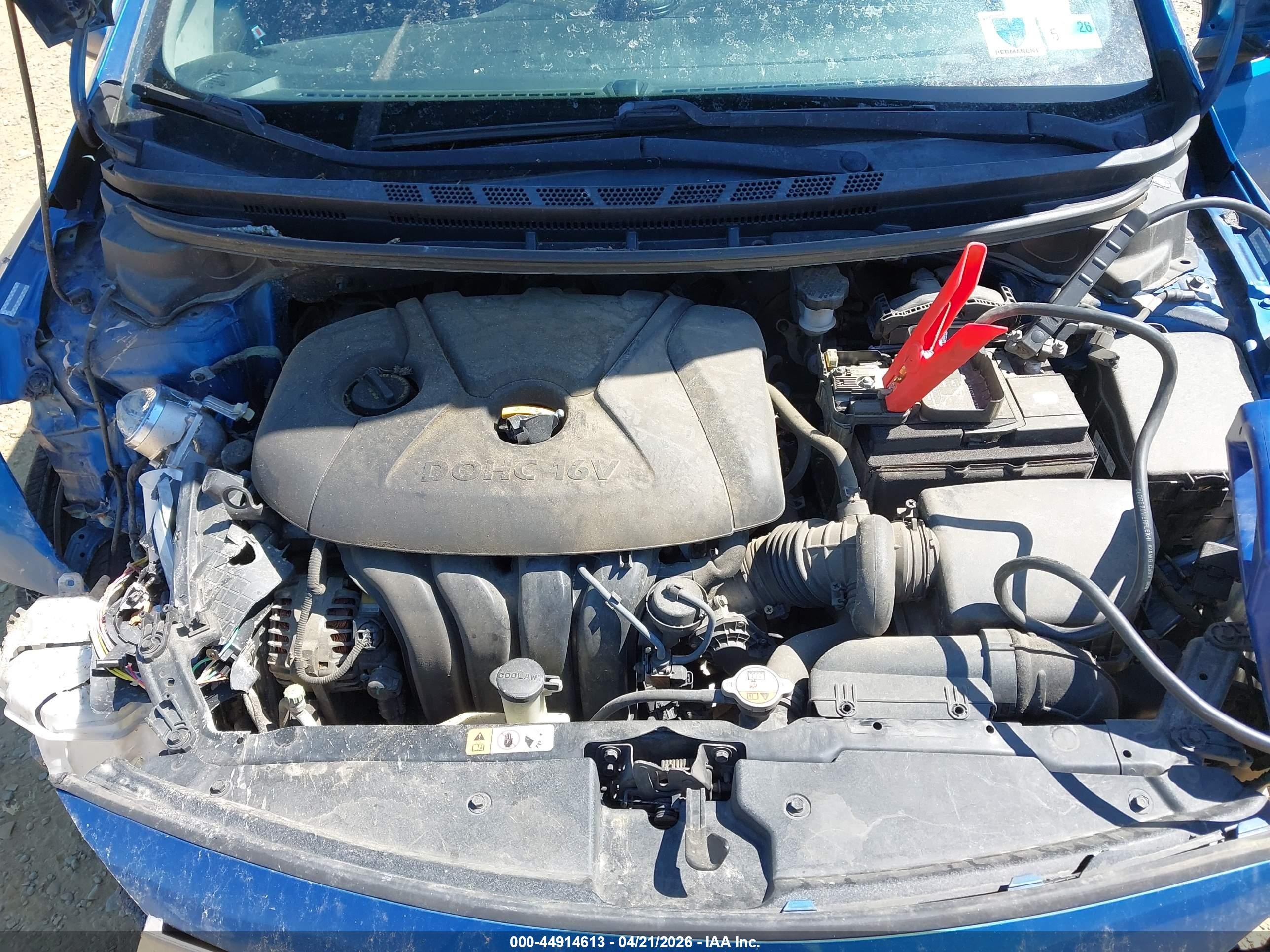 2015 Kia Forte Lx Blue vin: KNAFX4A67F5298538