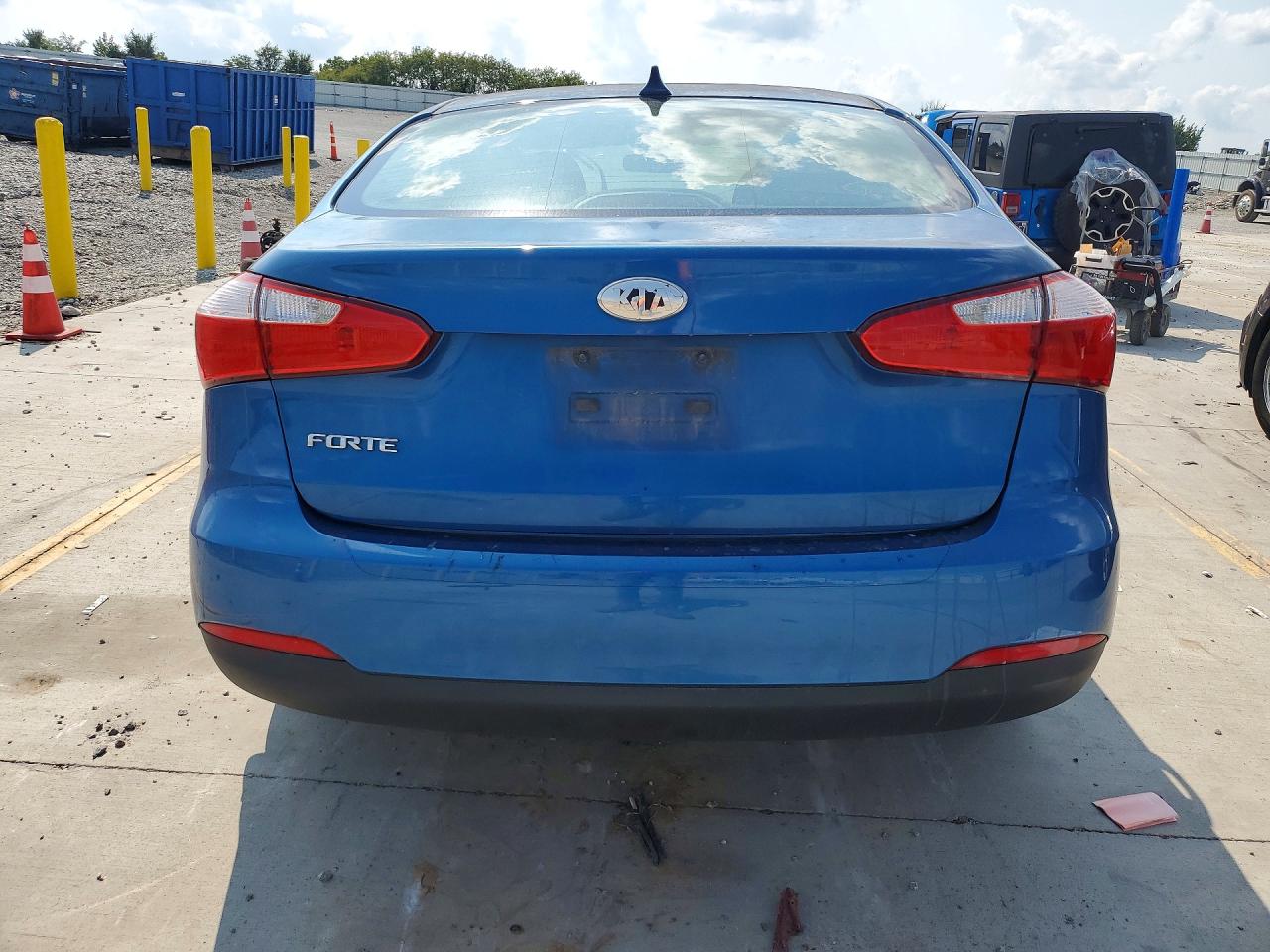 2015 Kia Forte Lx Blue vin: KNAFX4A67F5325057