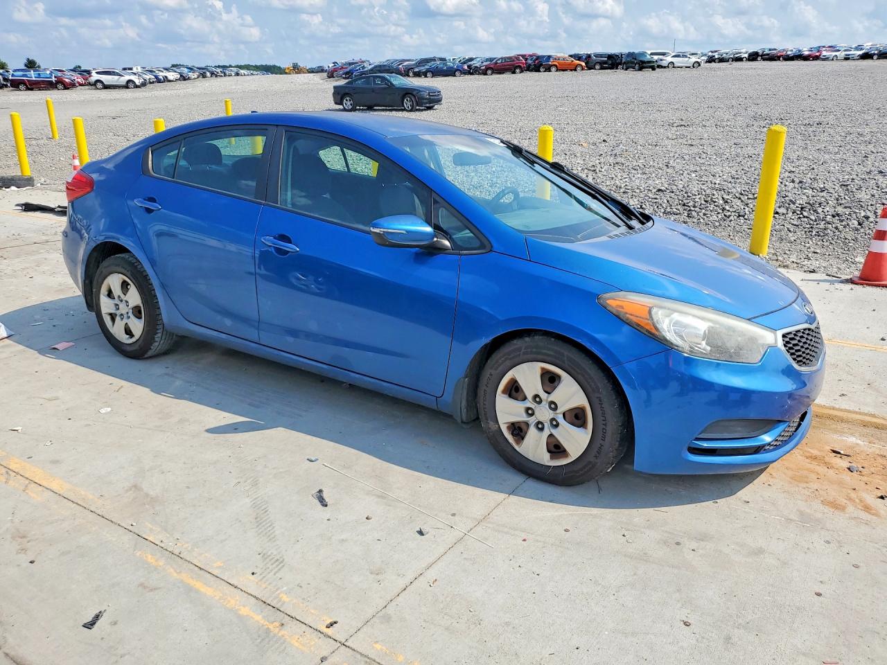 2015 Kia Forte Lx Blue vin: KNAFX4A67F5325057