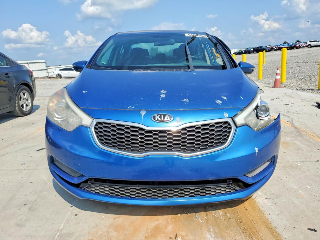 2015 Kia Forte Lx Blue vin: KNAFX4A67F5325057