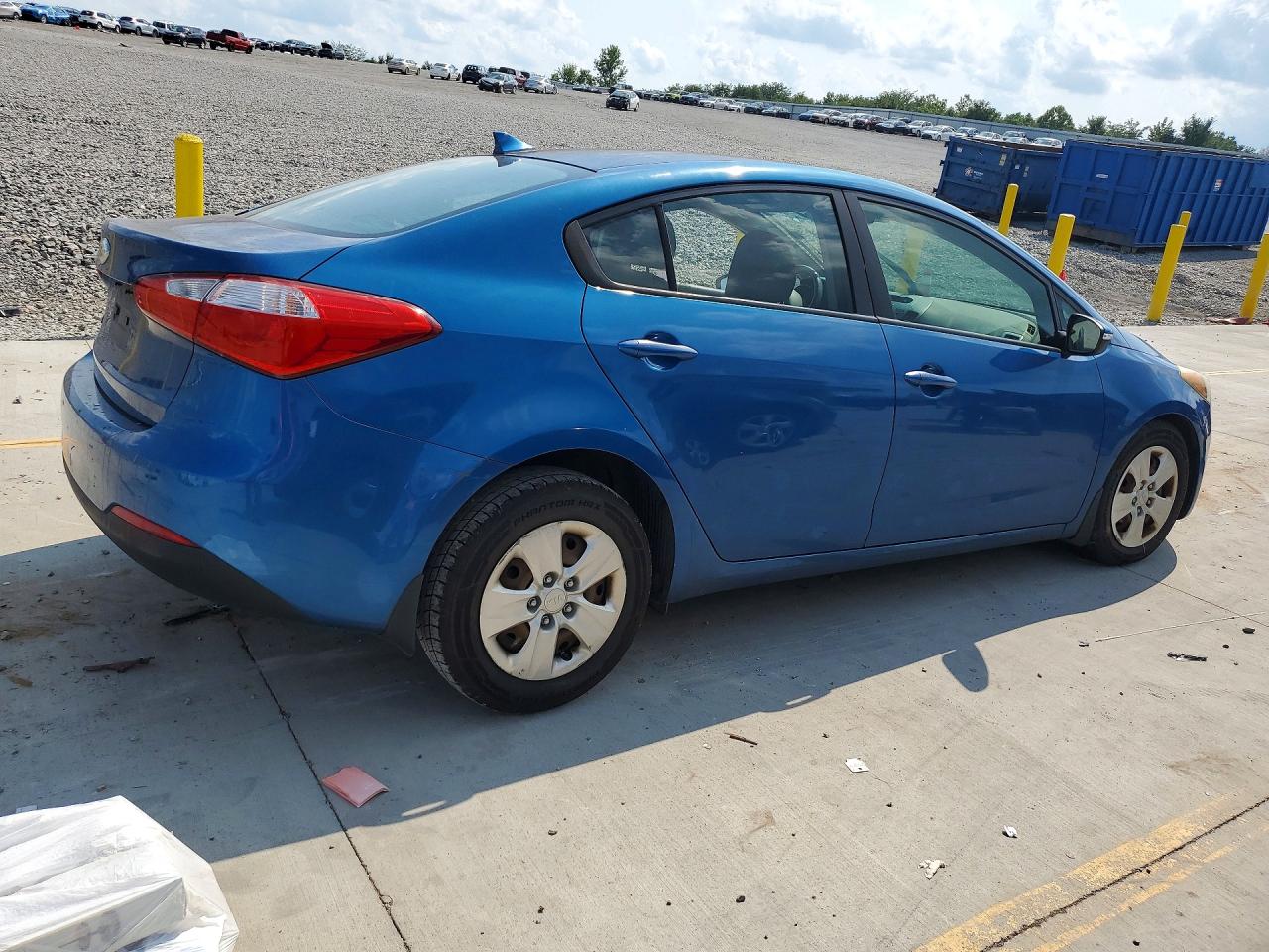 2015 Kia Forte Lx Blue vin: KNAFX4A67F5325057