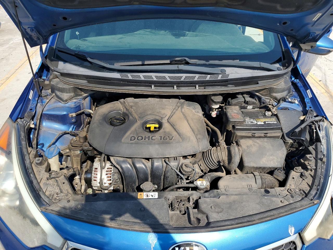 2015 Kia Forte Lx Blue vin: KNAFX4A67F5325057