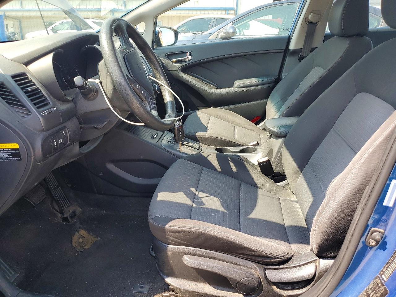 2015 Kia Forte Lx Blue vin: KNAFX4A67F5325057