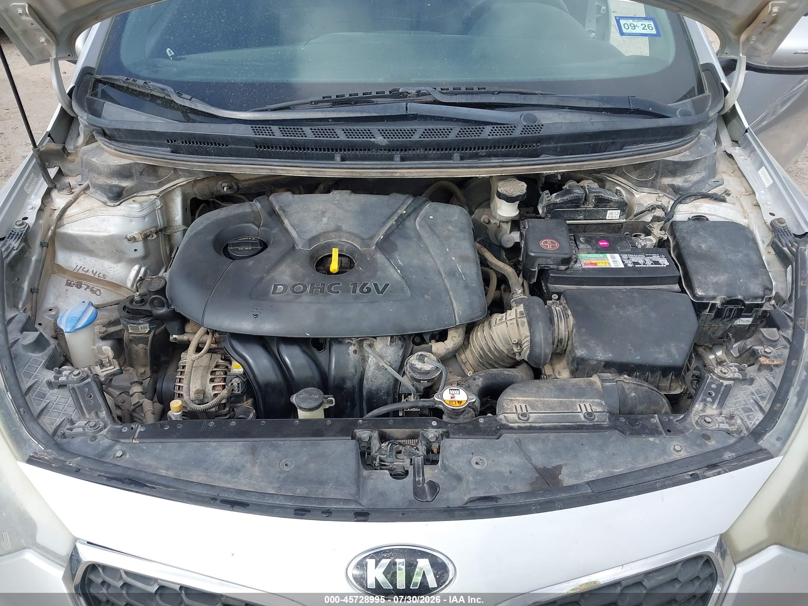 2015 Kia Forte Lx Silver vin: KNAFX4A67F5330467