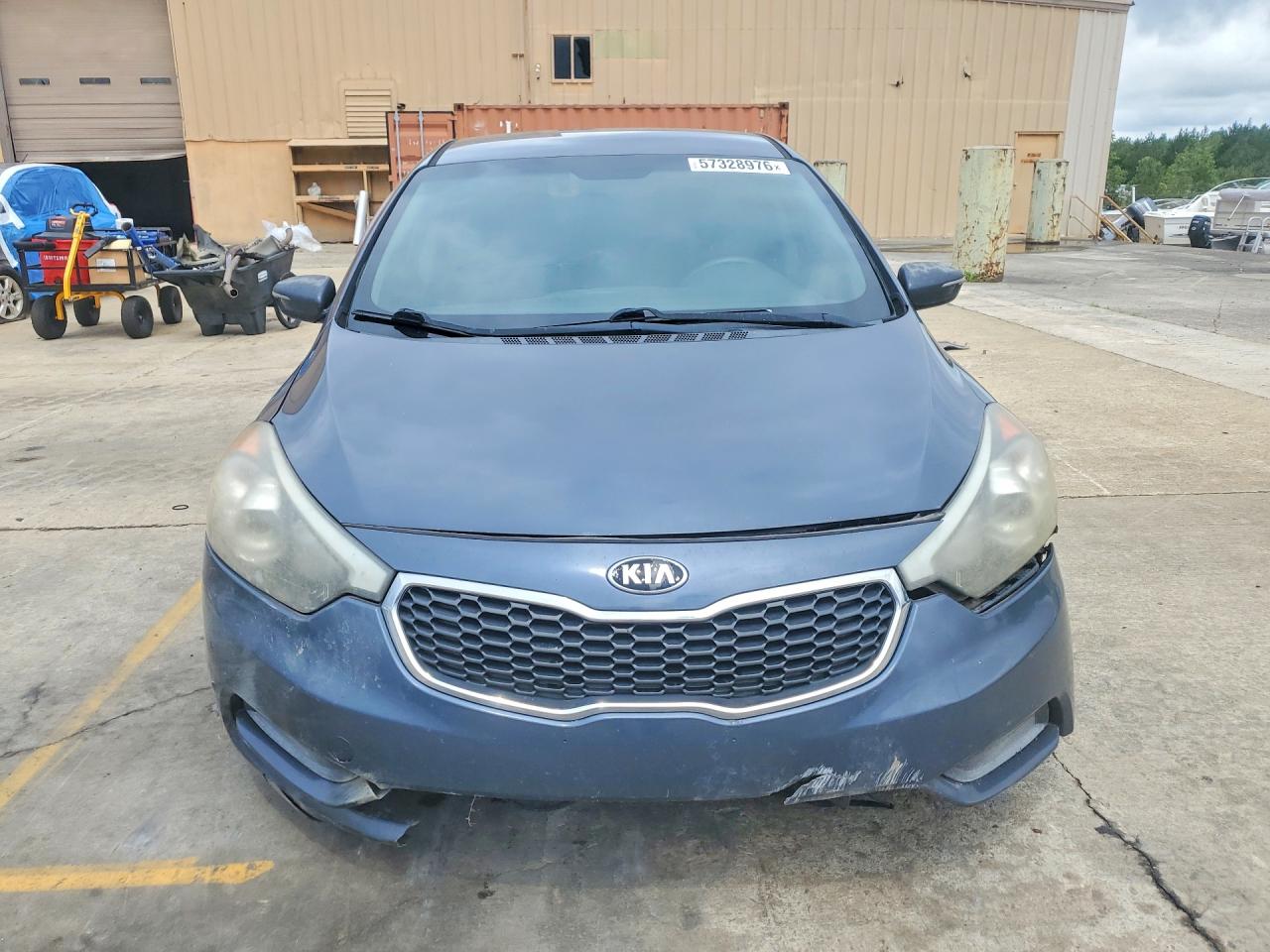 2015 Kia Forte Lx Синий vin: KNAFX4A67F5350587