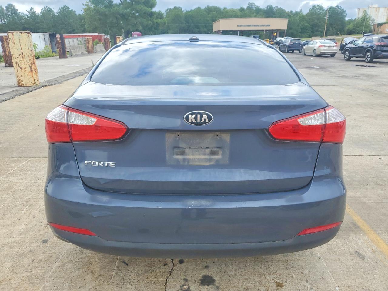 2015 Kia Forte Lx Синий vin: KNAFX4A67F5350587