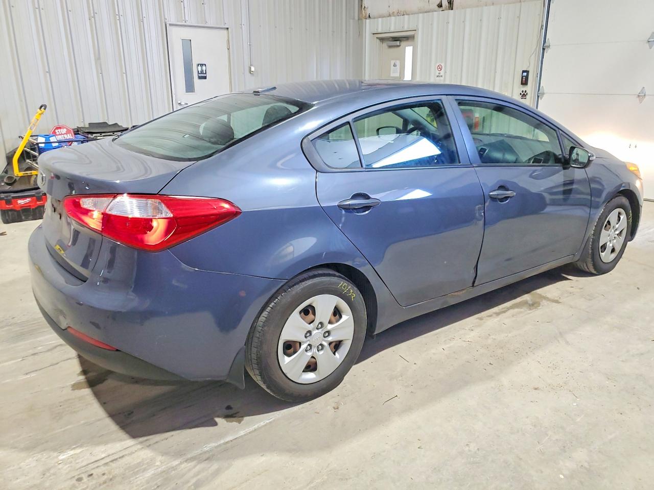 2015 Kia Forte Lx Blue vin: KNAFX4A67F5423148