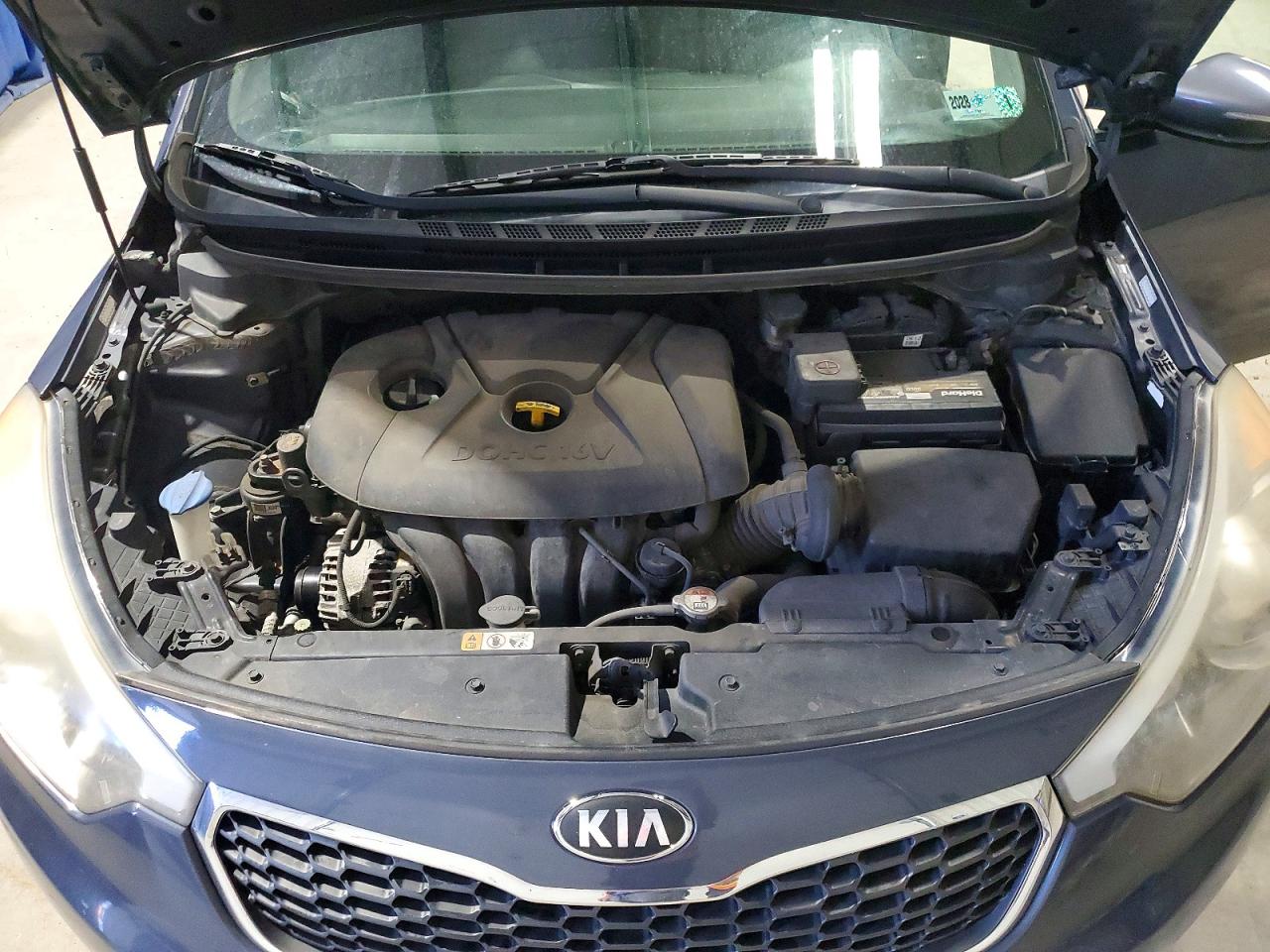 2015 Kia Forte Lx Blue vin: KNAFX4A67F5423148
