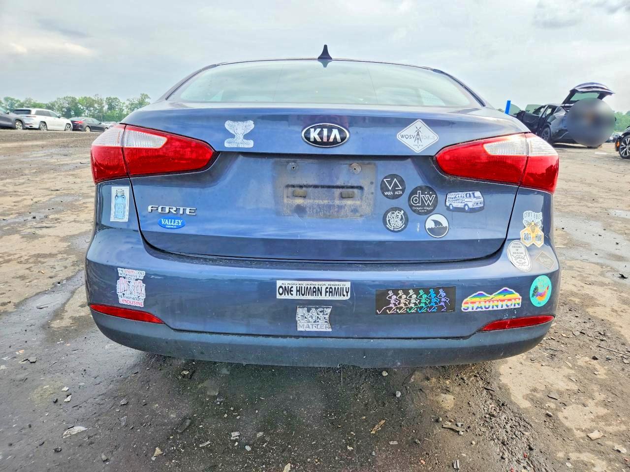 2015 Kia Forte Lx Gray vin: KNAFX4A67F5426275