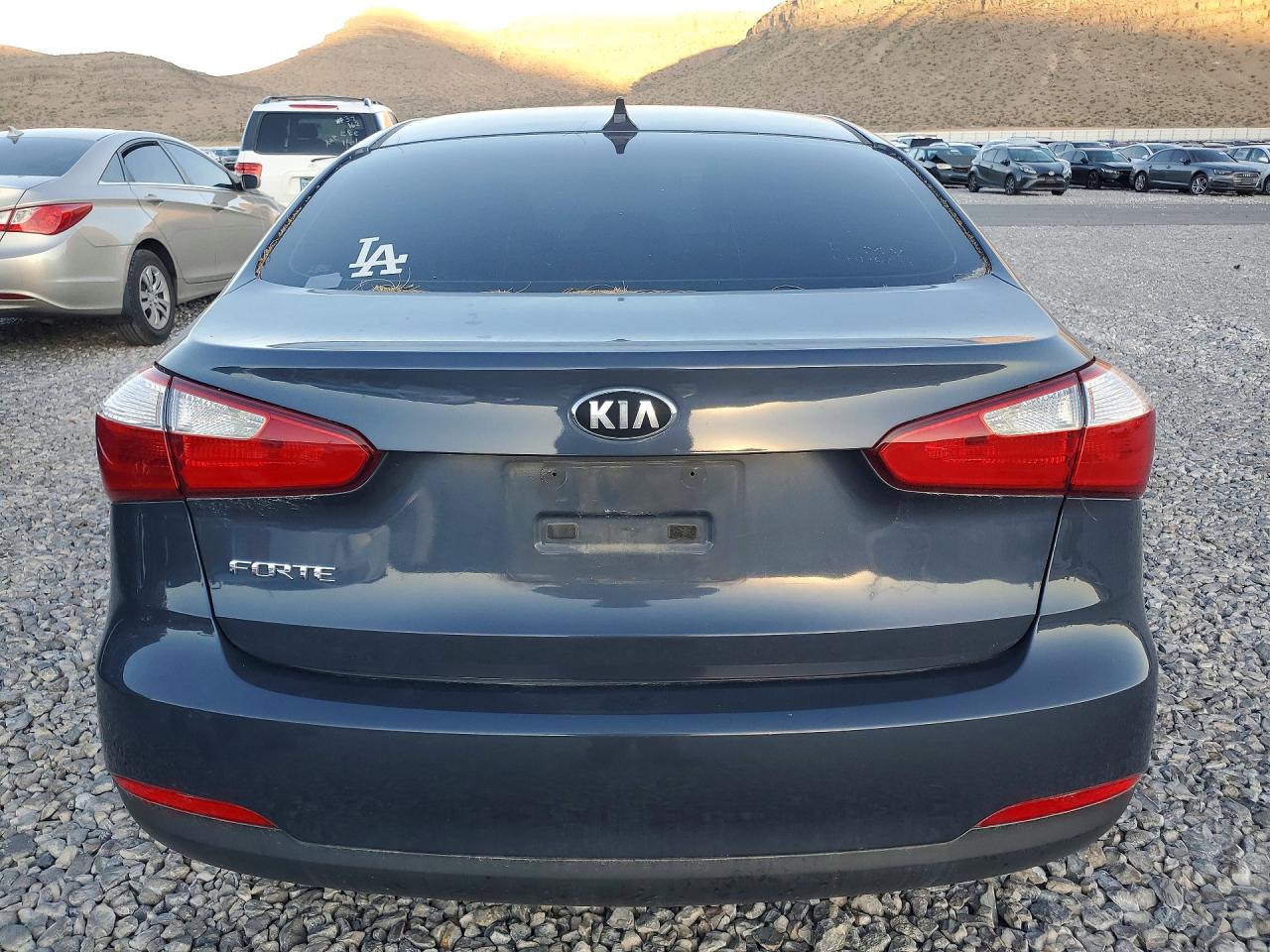 2014 Kia Forte Lx Синий vin: KNAFX4A68E5063399