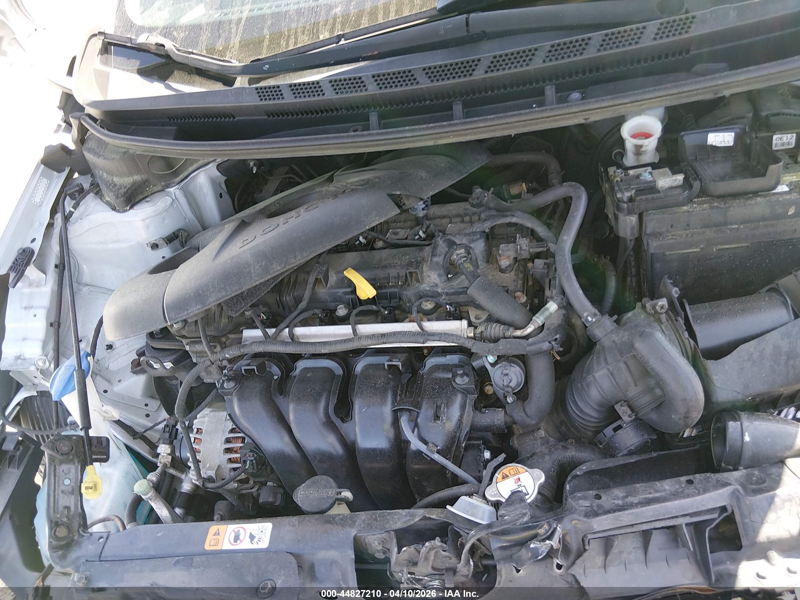 2014 Kia Forte Lx Silver vin: KNAFX4A68E5079313