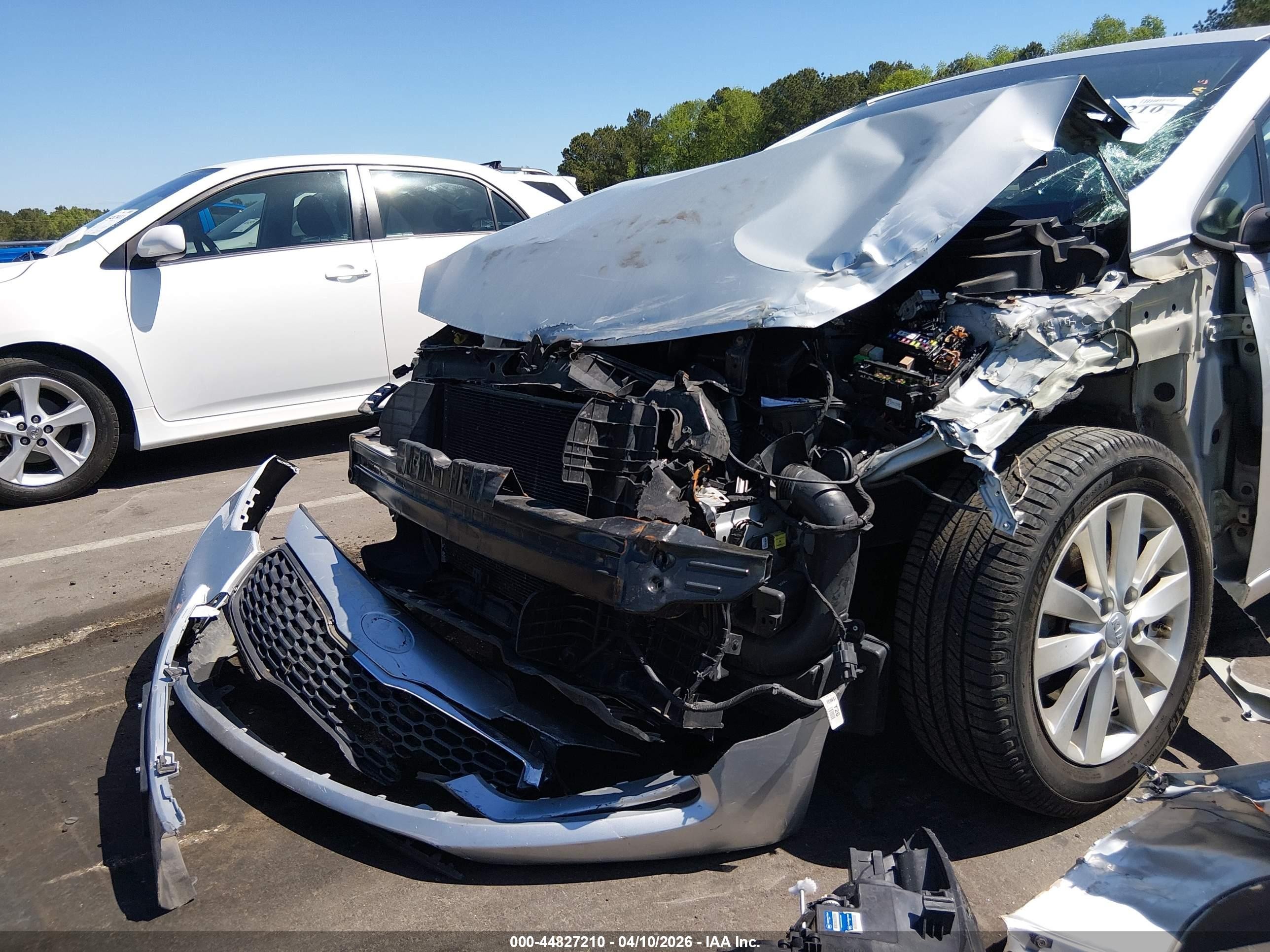 2014 Kia Forte Lx Silver vin: KNAFX4A68E5079313