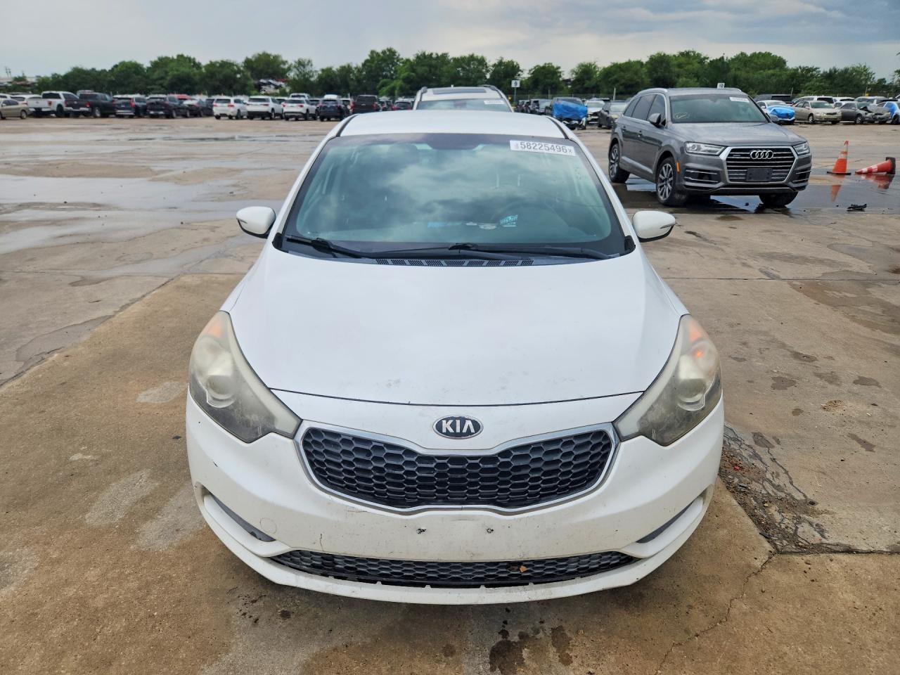 2015 Kia Forte Lx Белый vin: KNAFX4A68F5355829