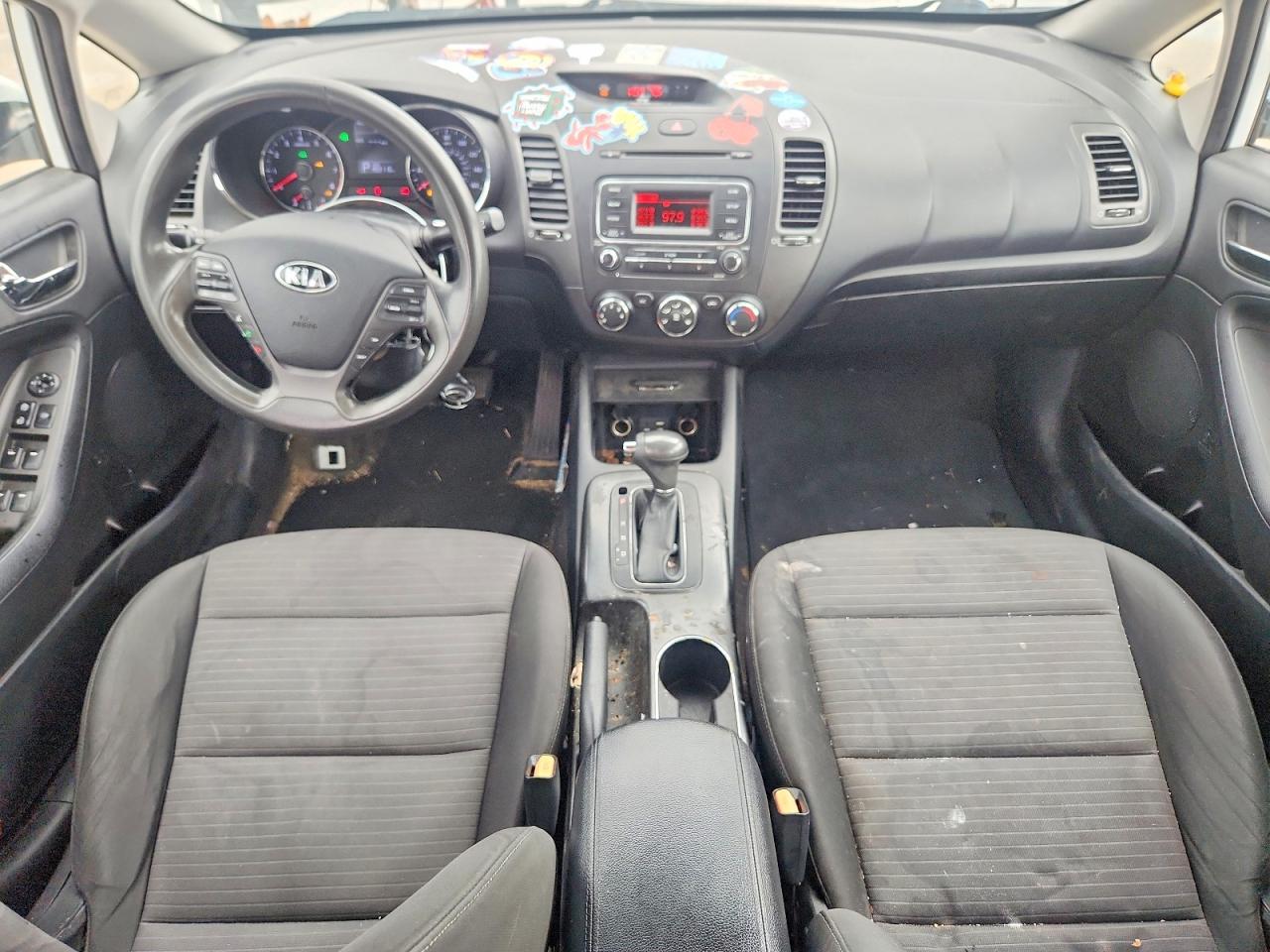 2015 Kia Forte Lx Белый vin: KNAFX4A68F5355829
