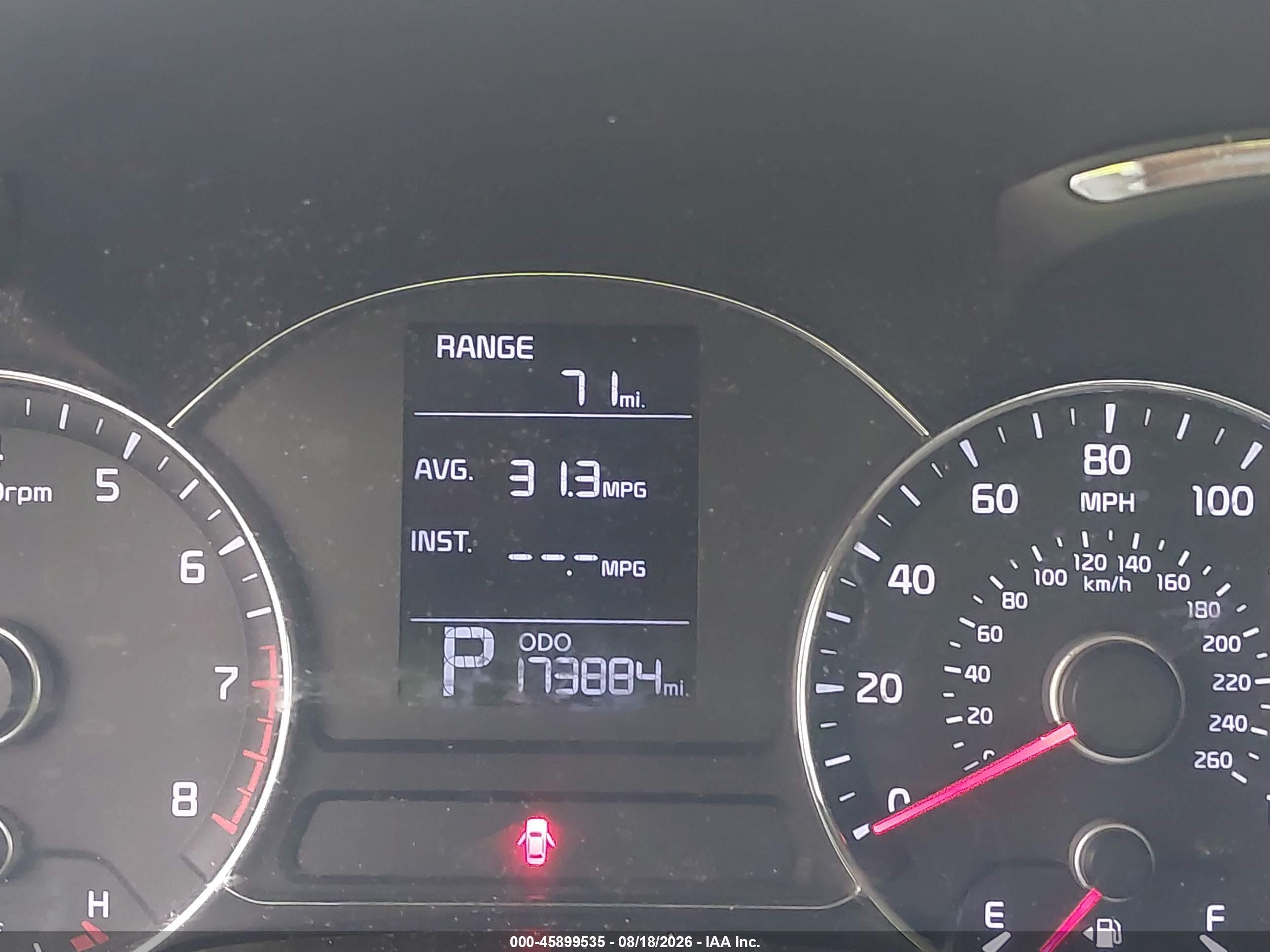 2015 Kia Forte Lx Red vin: KNAFX4A68F5381959
