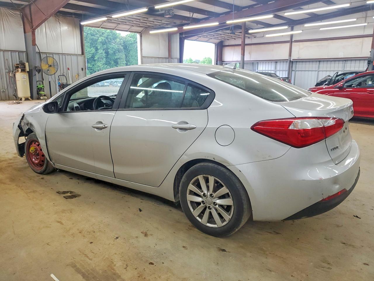 2015 Kia Forte Lx Silver vin: KNAFX4A68F5396090