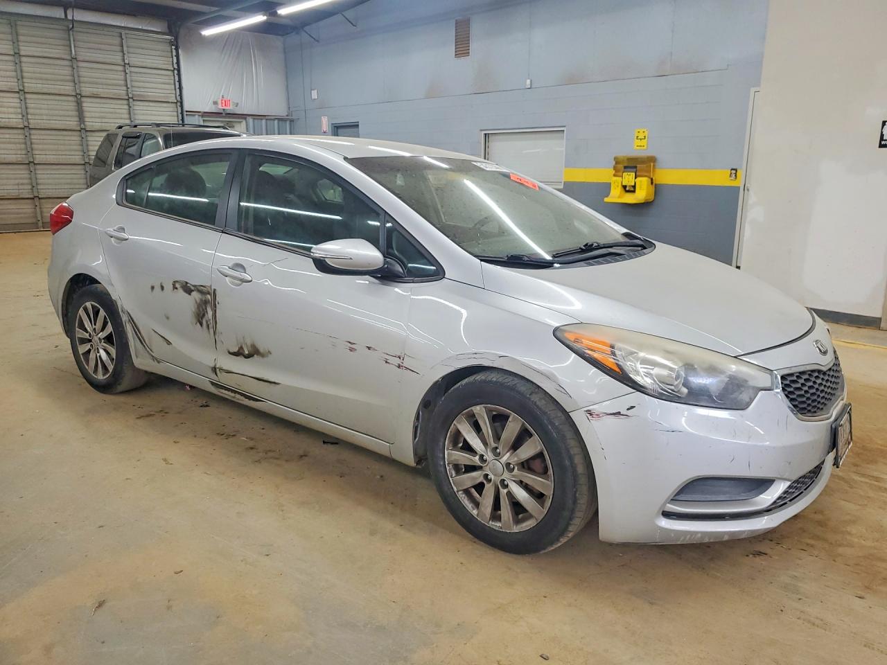2015 Kia Forte Lx Silver vin: KNAFX4A68F5396090