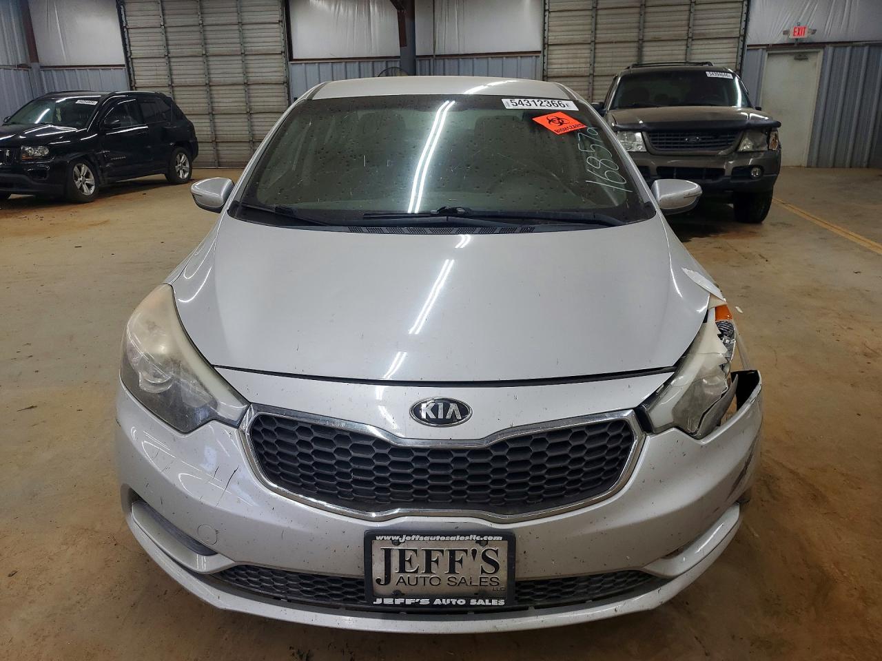 2015 Kia Forte Lx Silver vin: KNAFX4A68F5396090