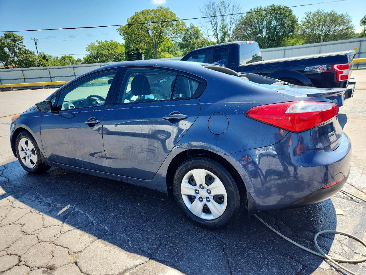 2015 Kia Forte Lx Gray vin: KNAFX4A68F5426639