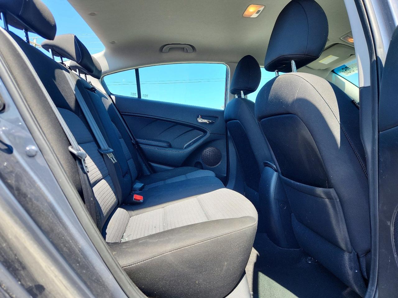 2015 Kia Forte Lx Gray vin: KNAFX4A68F5426639