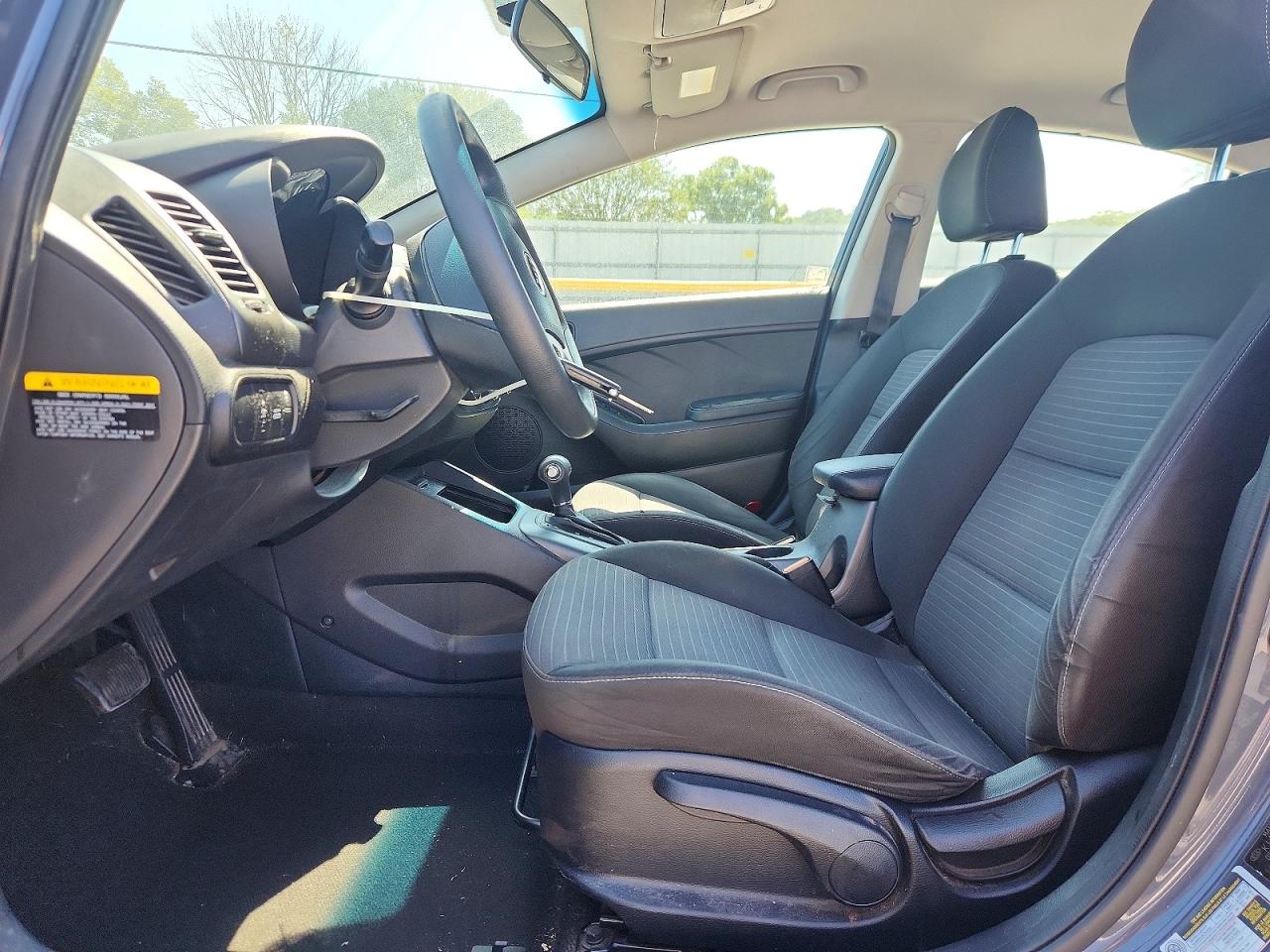 2015 Kia Forte Lx Gray vin: KNAFX4A68F5426639